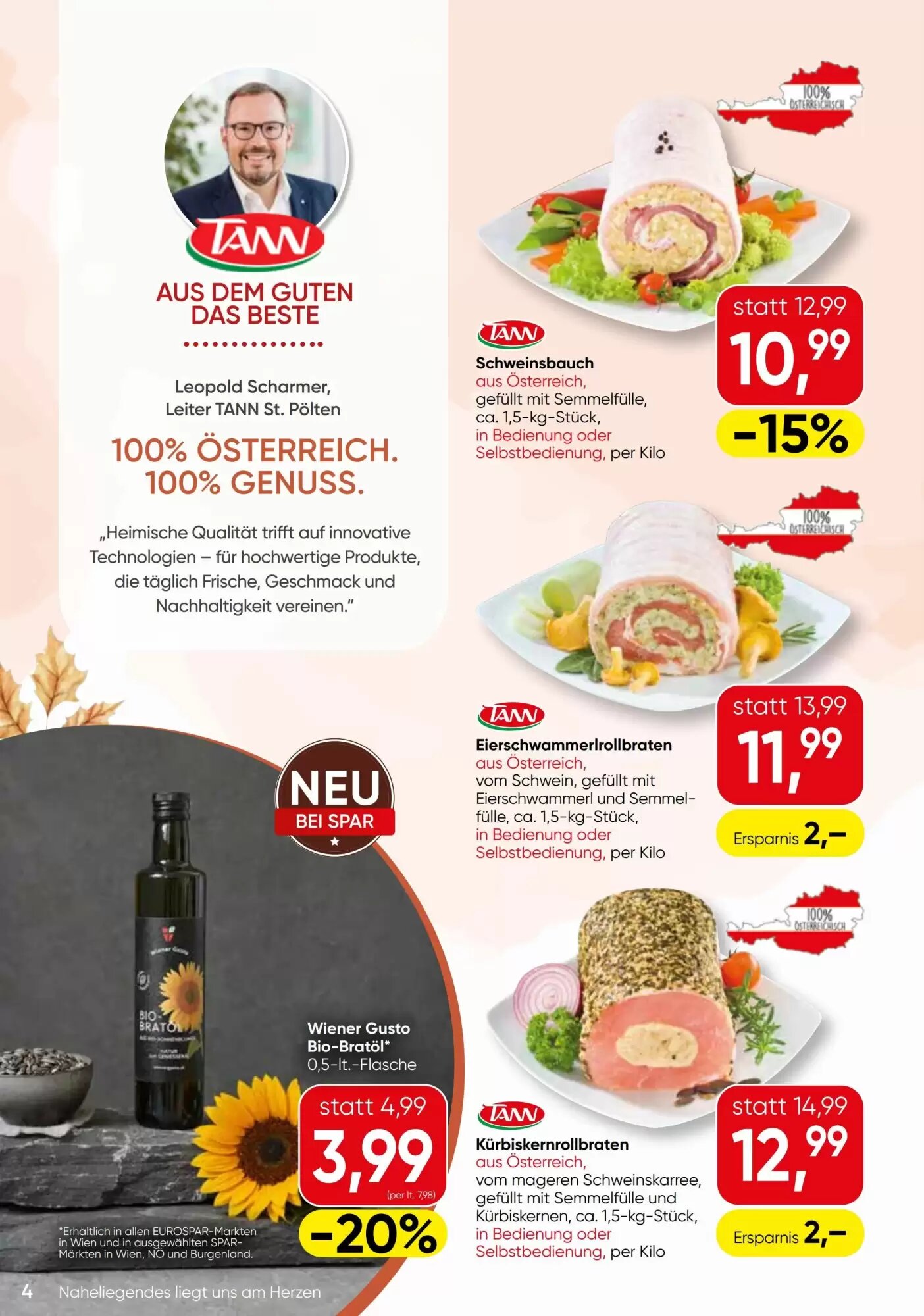 SPAR Gourmet Flugblatt (ab 08.10.2026) - Angebote und Prospekt - Seite 16