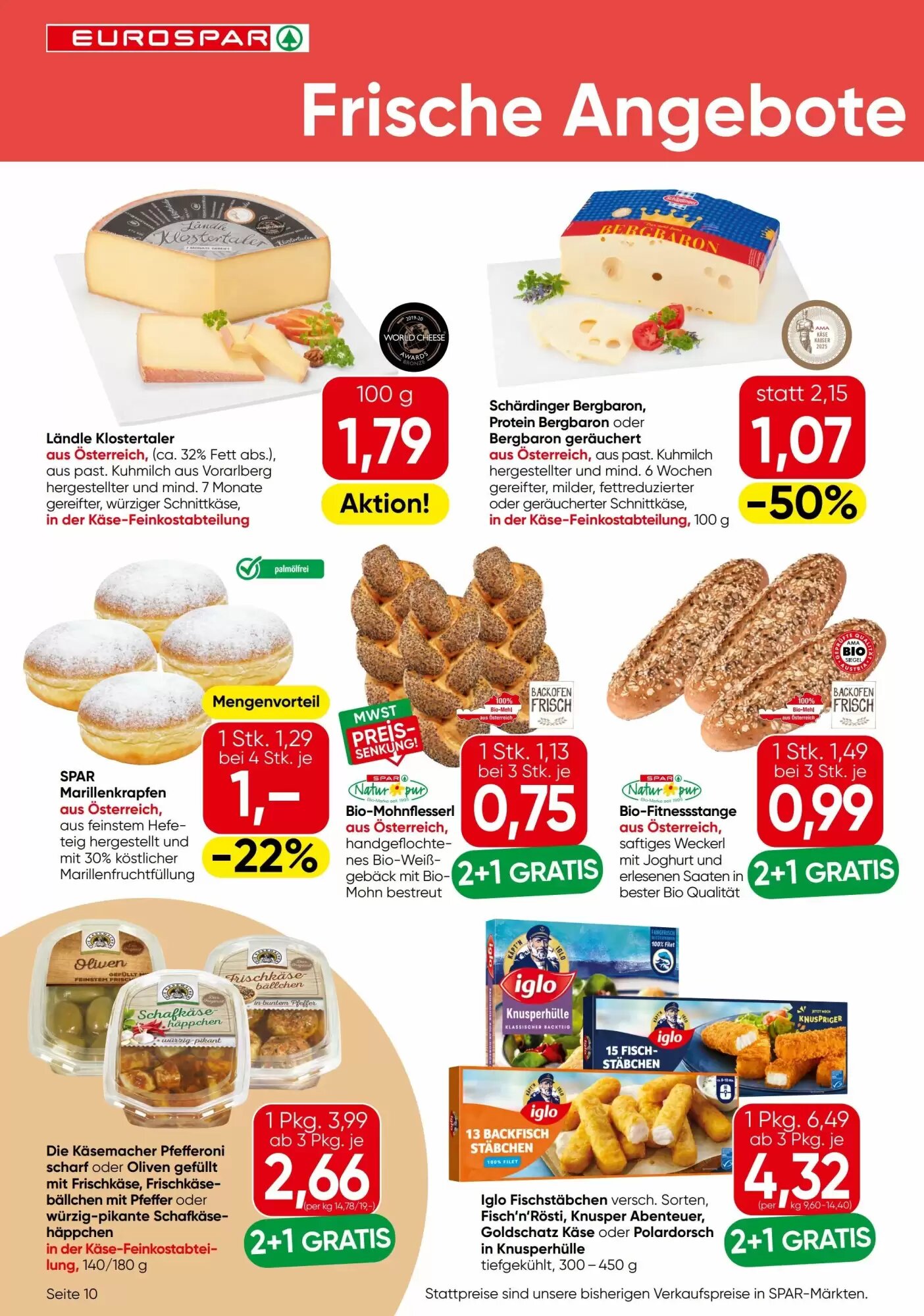 Eurospar Flugblatt (ab 08.10.2026) - Angebote und Prospekt - Seite 10