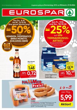 Eurospar Flugblatt (ab 08.10.2026) - Angebote und Prospekt