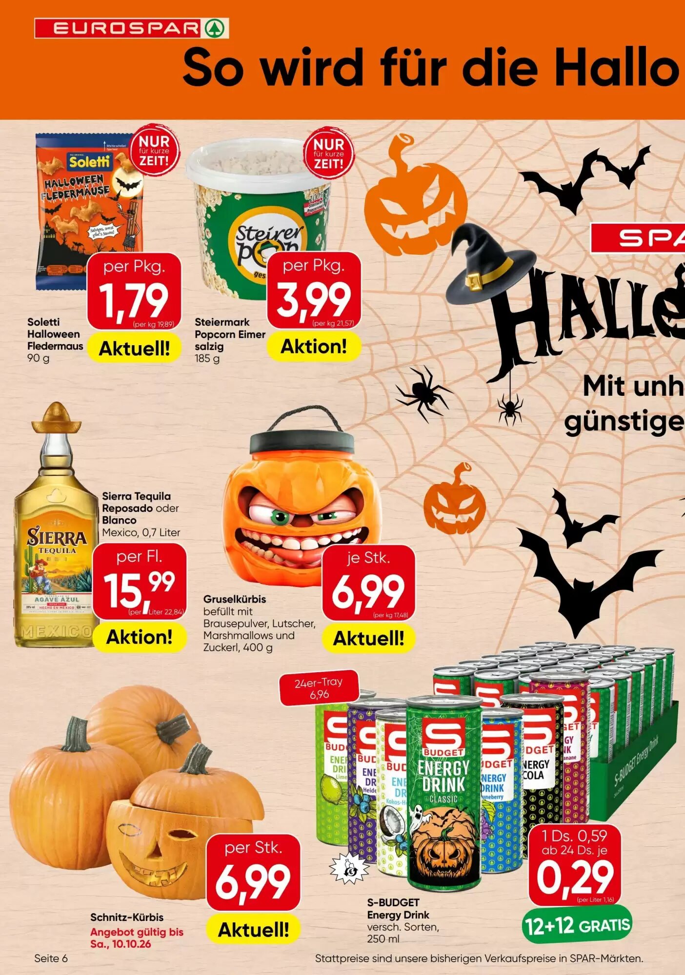 Eurospar Flugblatt (ab 08.10.2026) - Angebote und Prospekt - Seite 6