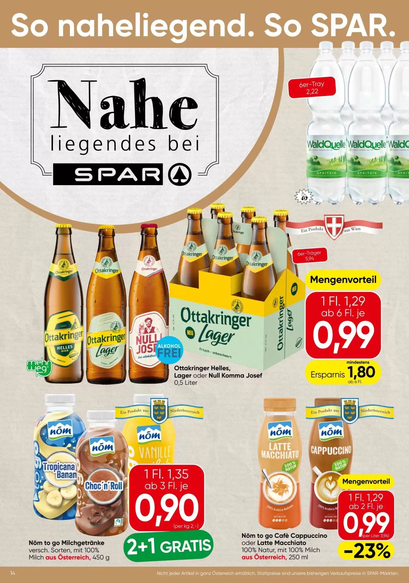 Spar Flugblatt (ab 08.10.2026) - Angebote und Prospekt - Seite 14