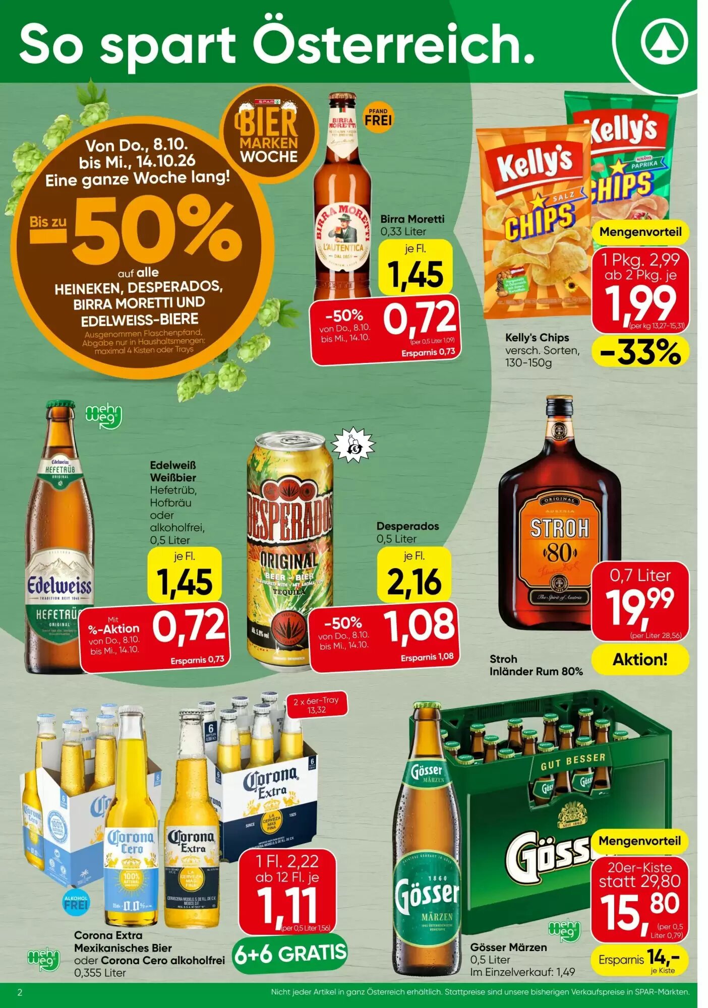 Spar Flugblatt (ab 08.10.2026) - Angebote und Prospekt - Seite 2