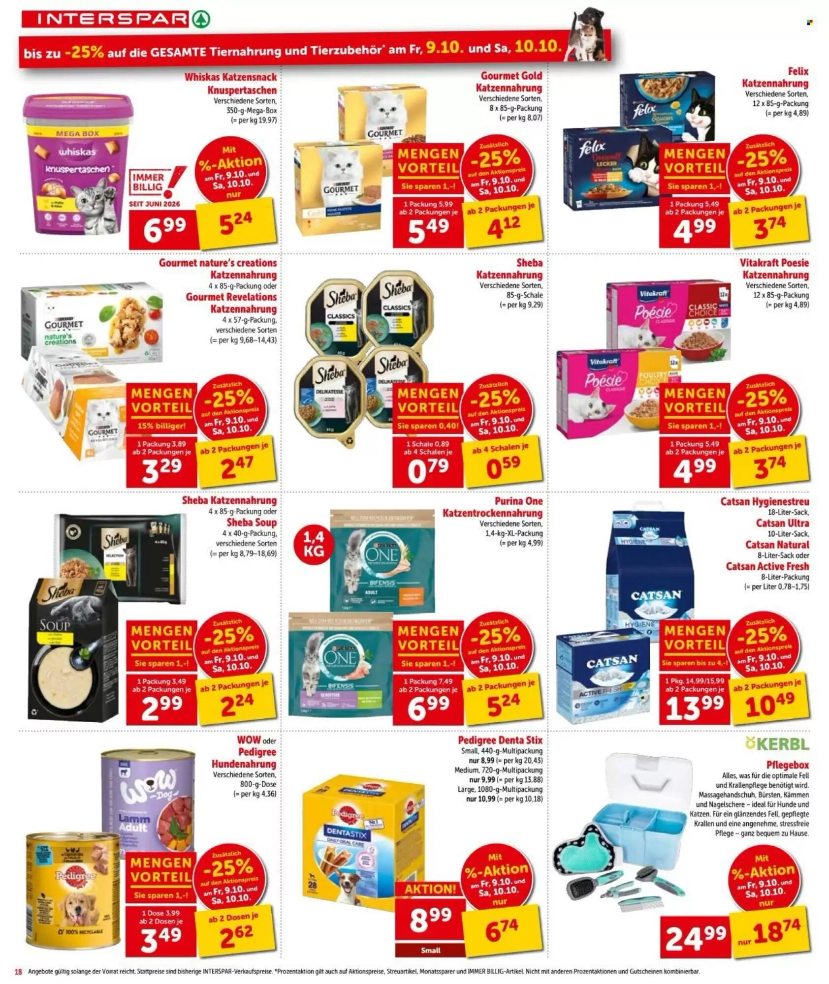 Interspar Flugblatt (ab 08.10.2026) - Angebote und Prospekt - Seite 18