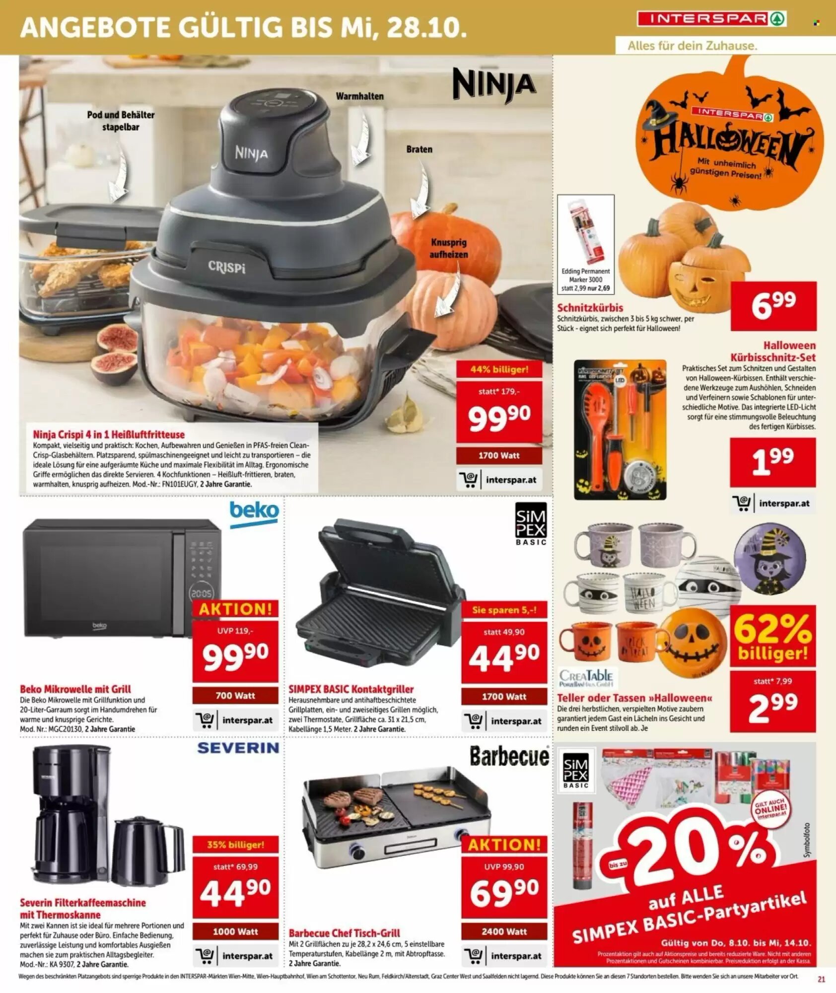 Interspar Flugblatt (ab 08.10.2026) - Angebote und Prospekt - Seite 21