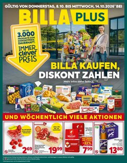 Billa Flugblatt (ab 08.10.2026) - Angebote und Prospekt