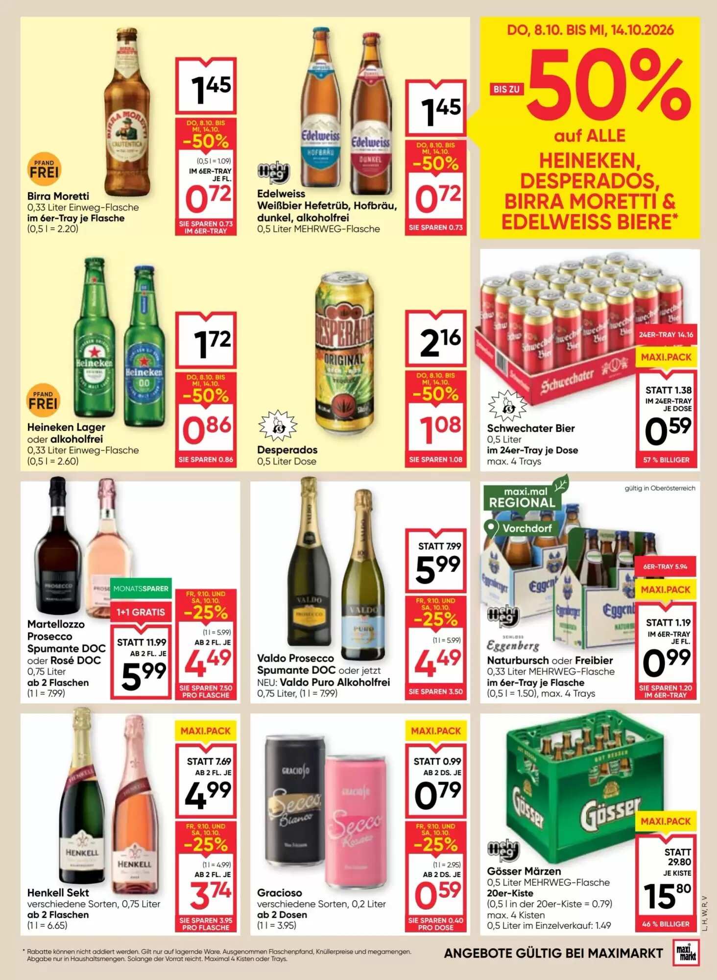 Maximarkt Flugblatt (ab 08.10.2026) - Angebote und Prospekt - Seite 19