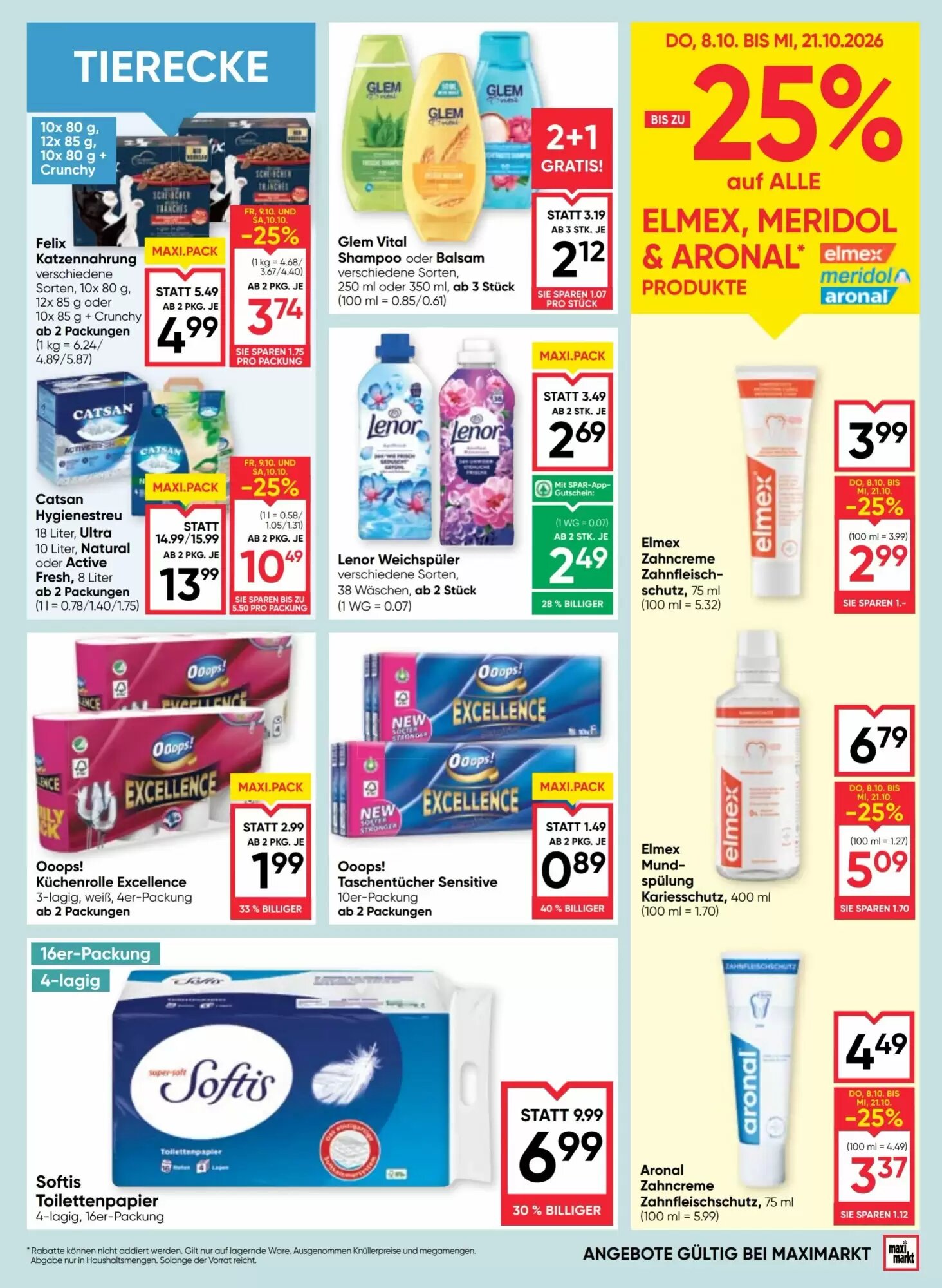 Maximarkt Flugblatt (ab 08.10.2026) - Angebote und Prospekt - Seite 23