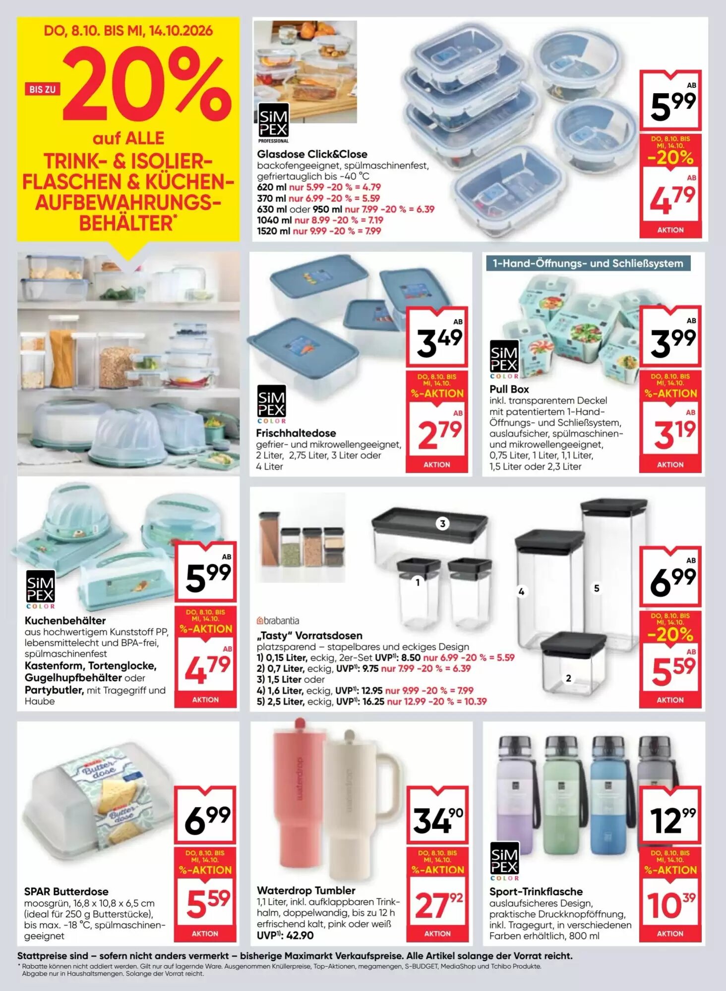Maximarkt Flugblatt (ab 08.10.2026) - Angebote und Prospekt - Seite 28