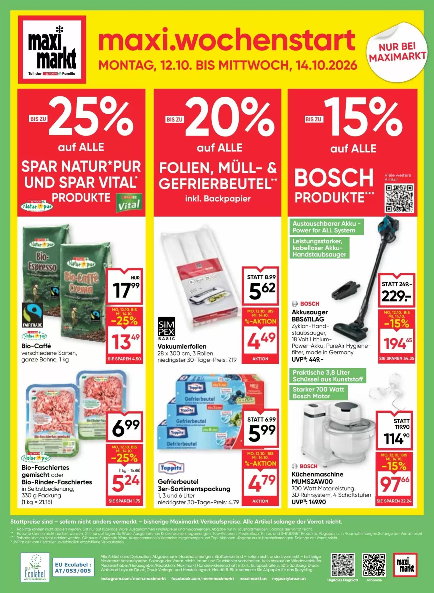 Maximarkt Flugblatt (ab 08.10.2026) - Angebote und Prospekt - Seite 32
