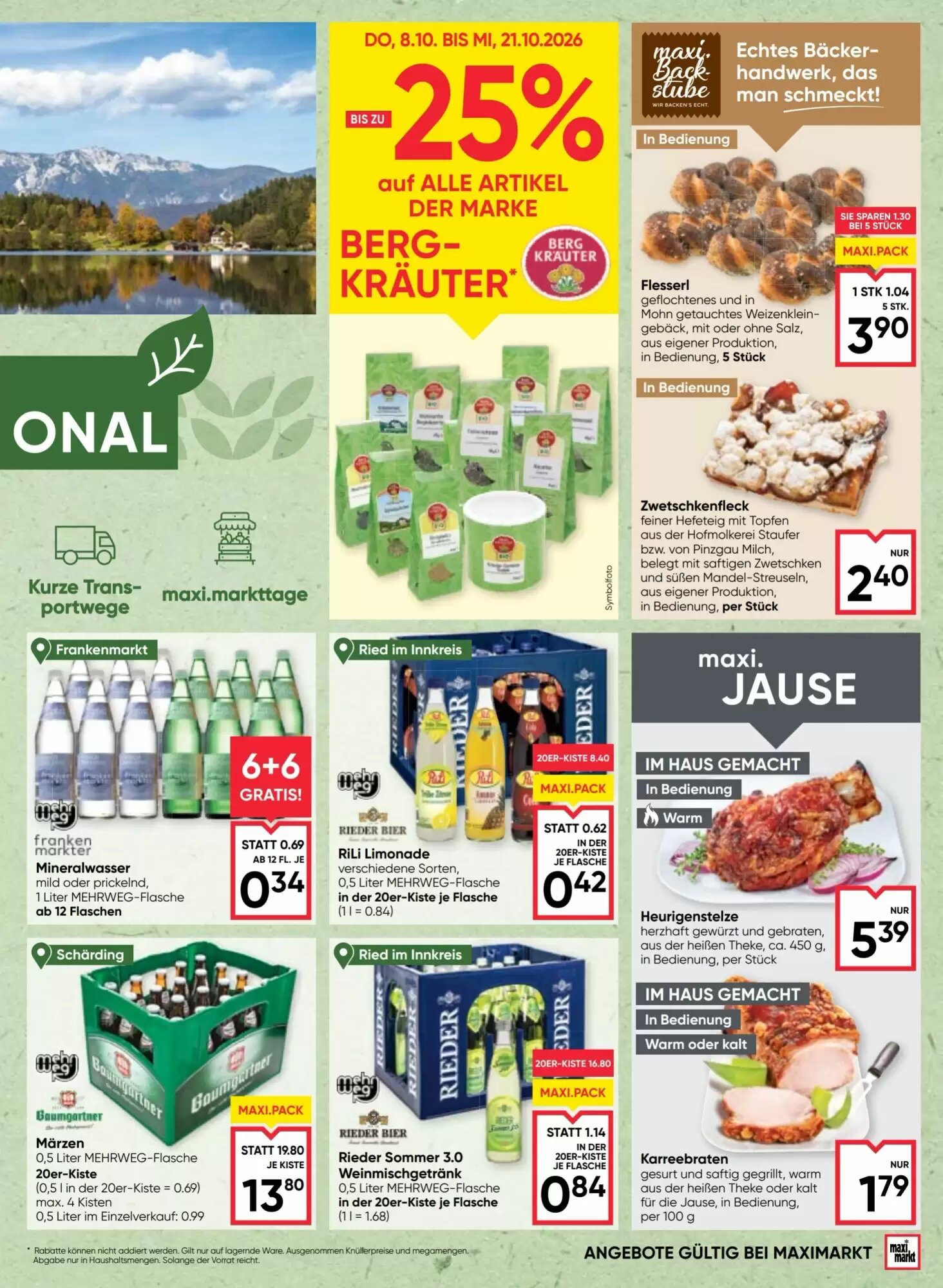 Maximarkt Flugblatt (ab 08.10.2026) - Angebote und Prospekt - Seite 9