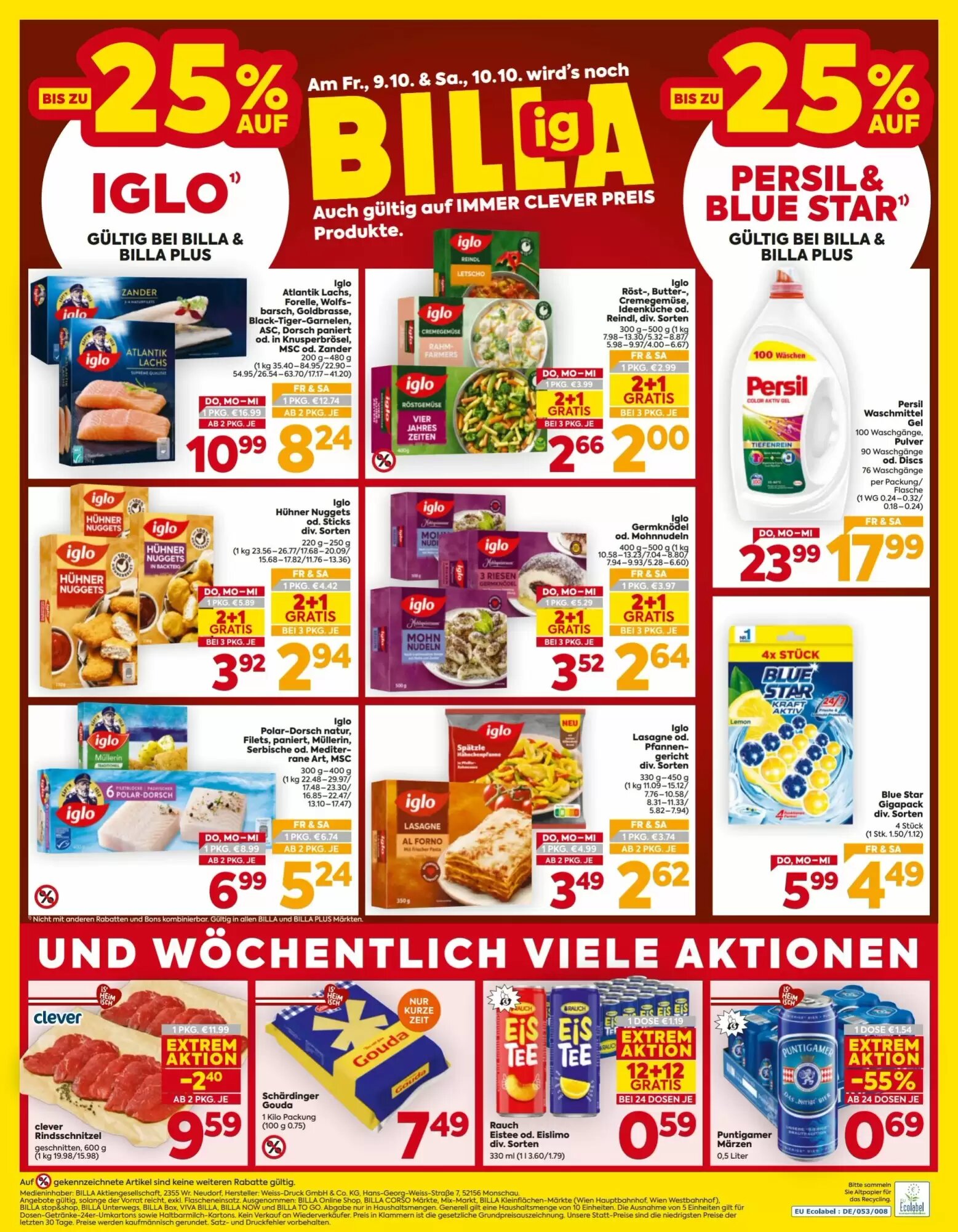 Billa Flugblatt (ab 08.10.2026) - Angebote und Prospekt - Seite 16