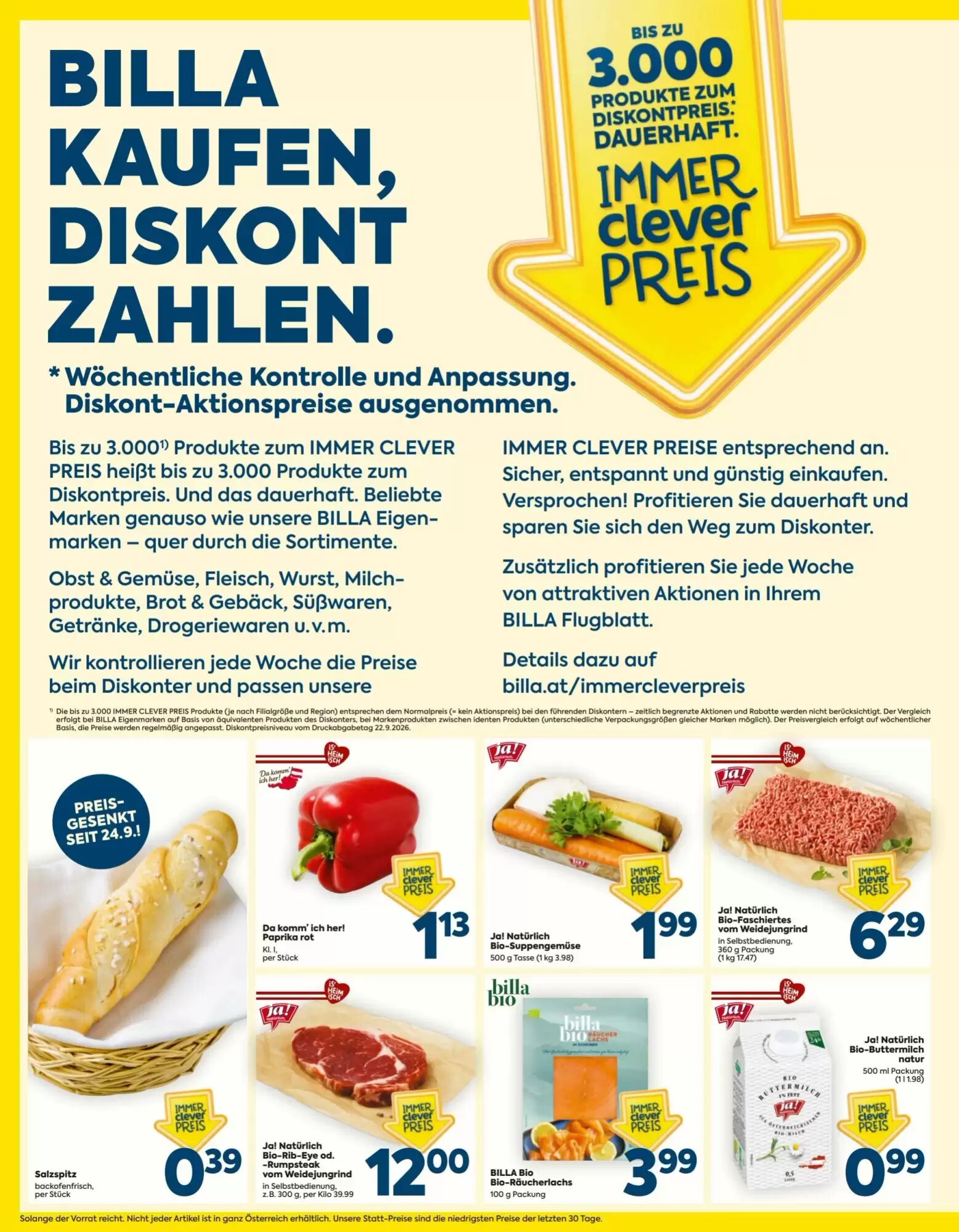 Billa Flugblatt (ab 08.10.2026) - Angebote und Prospekt - Seite 2