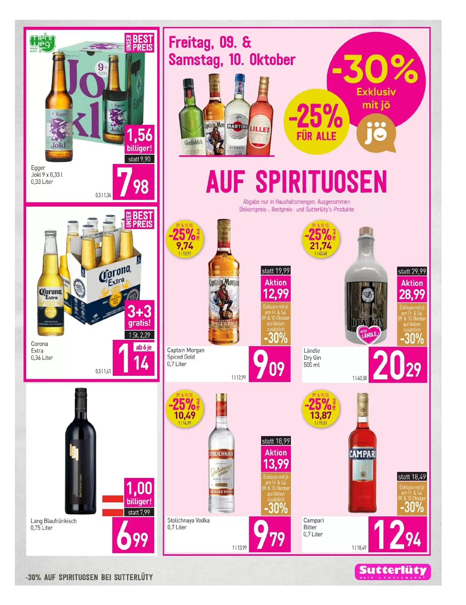 Sutterlüty Flugblatt (ab 08.10.2026) - Angebote und Prospekt - Seite 17