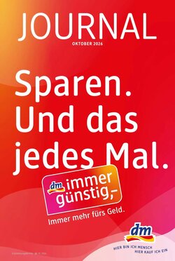 dm Flugblatt (ab 08.10.2026) - Angebote und Prospekt
