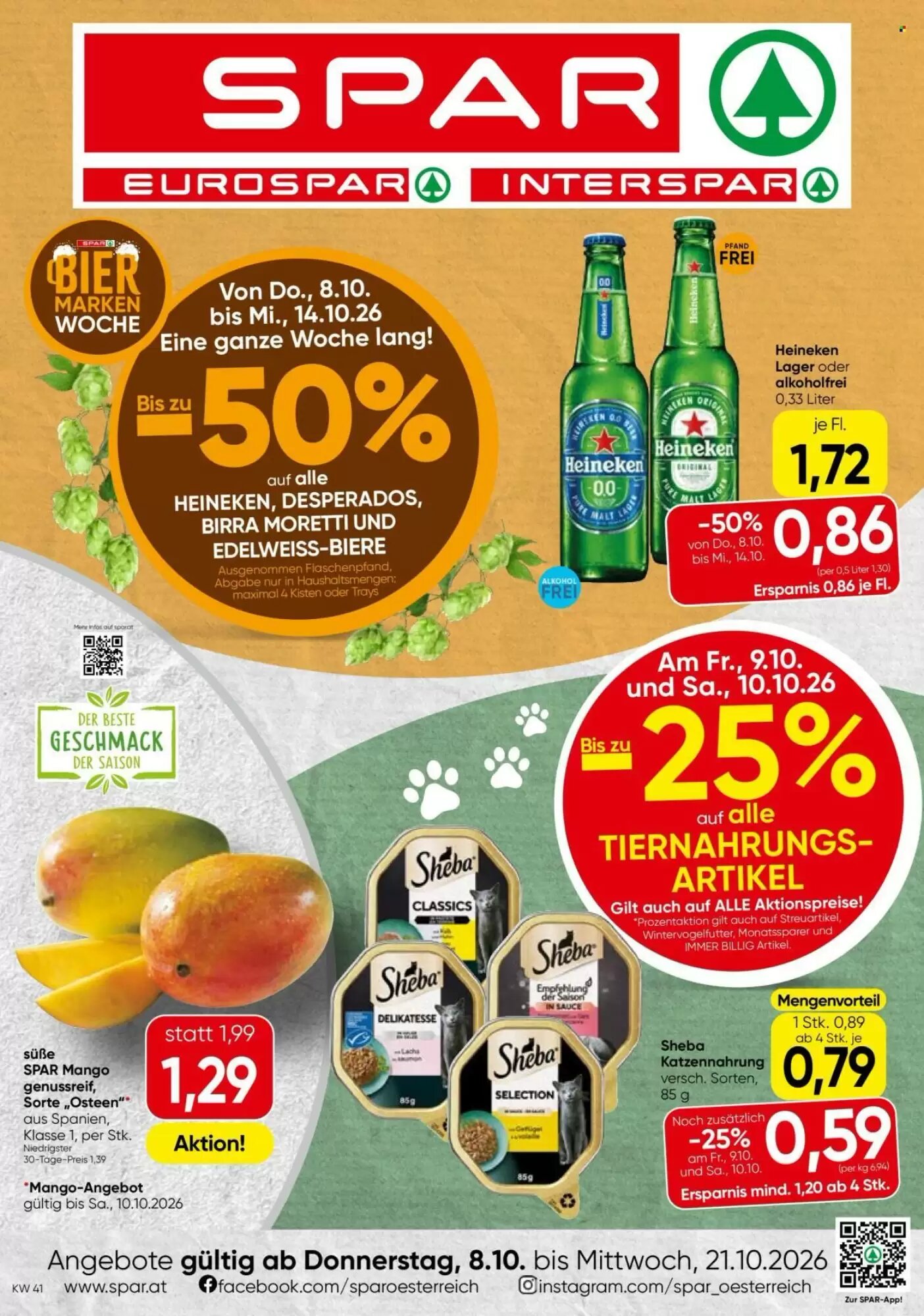 Interspar Flugblatt (ab 08.10.2026) - Angebote und Prospekt - Seite 1