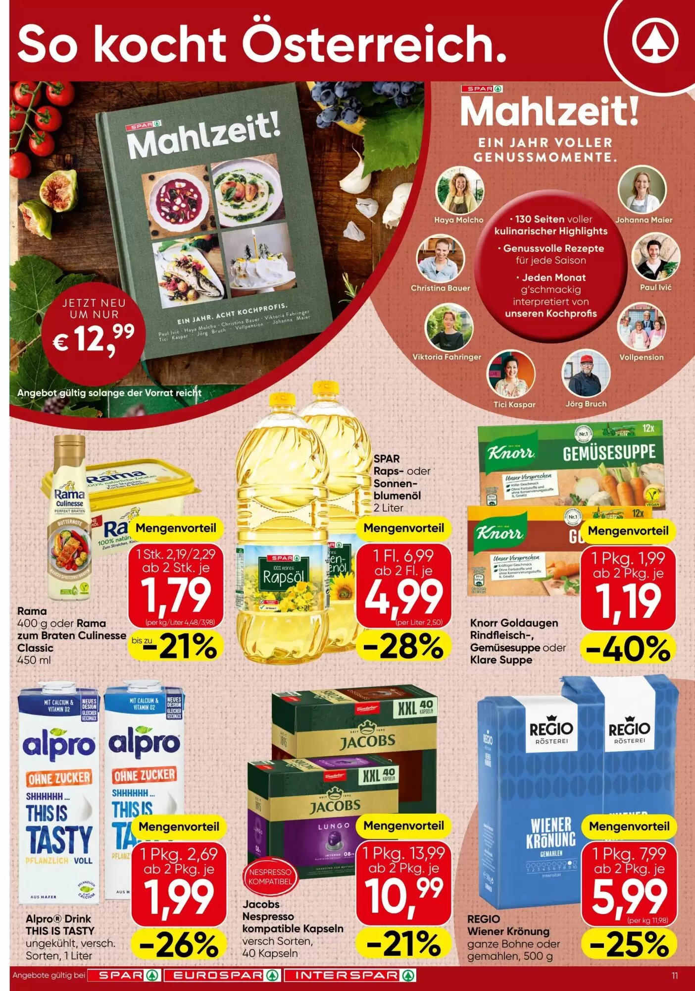 Eurospar Flugblatt (ab 08.10.2026) - Angebote und Prospekt - Seite 11