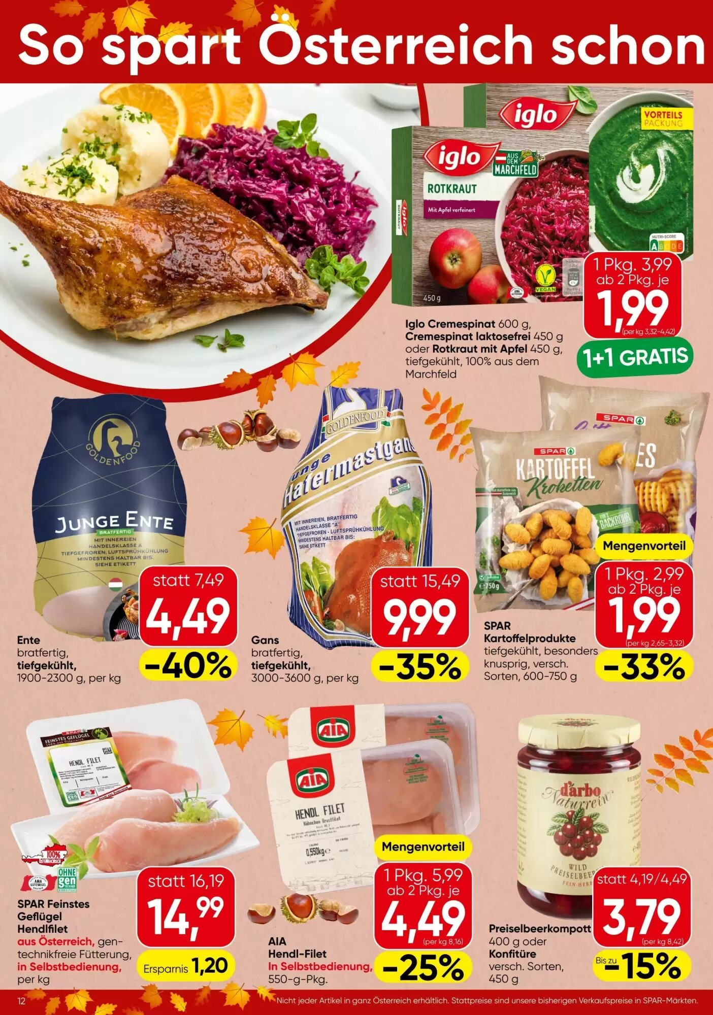 Eurospar Flugblatt (ab 08.10.2026) - Angebote und Prospekt - Seite 12