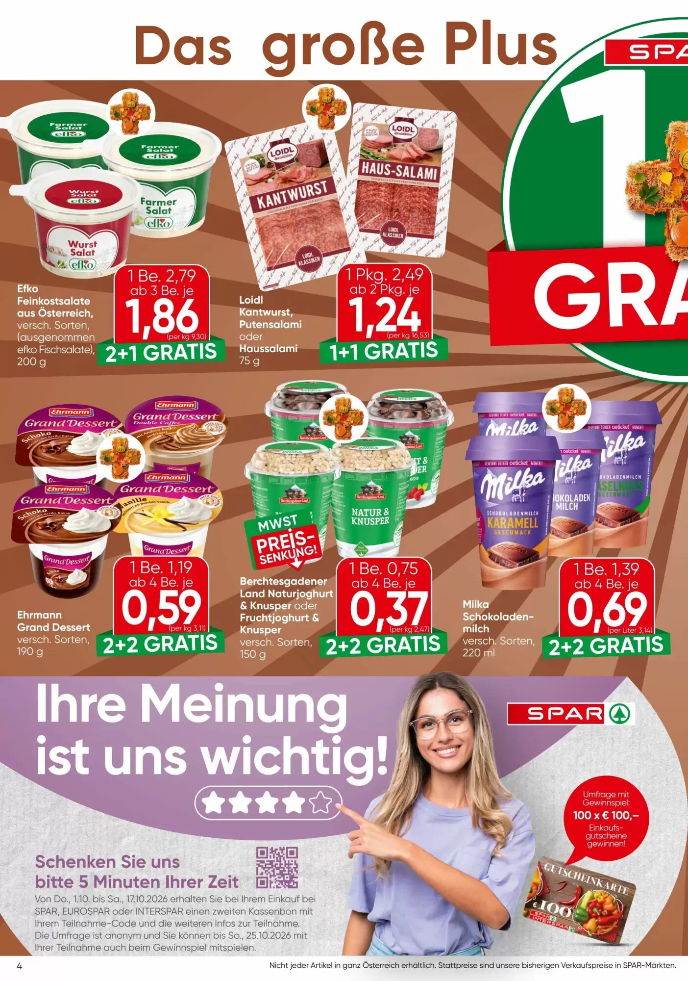 Eurospar Flugblatt (ab 08.10.2026) - Angebote und Prospekt - Seite 4