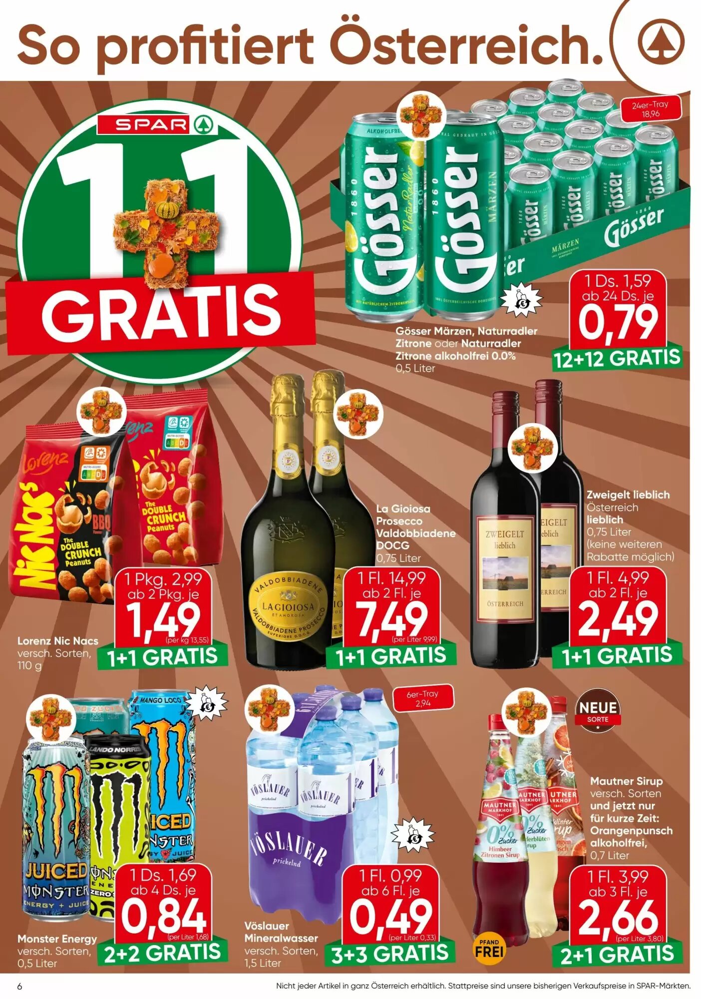 Eurospar Flugblatt (ab 08.10.2026) - Angebote und Prospekt - Seite 6