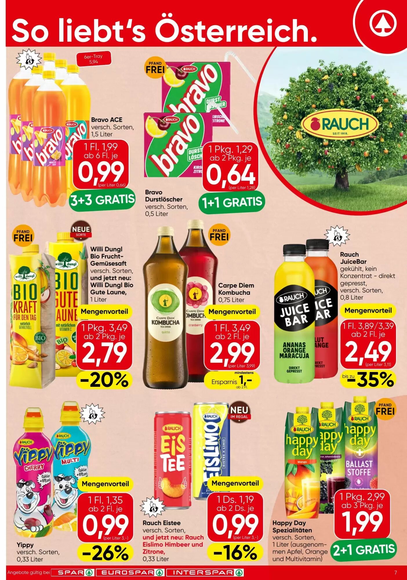 Eurospar Flugblatt (ab 08.10.2026) - Angebote und Prospekt - Seite 7