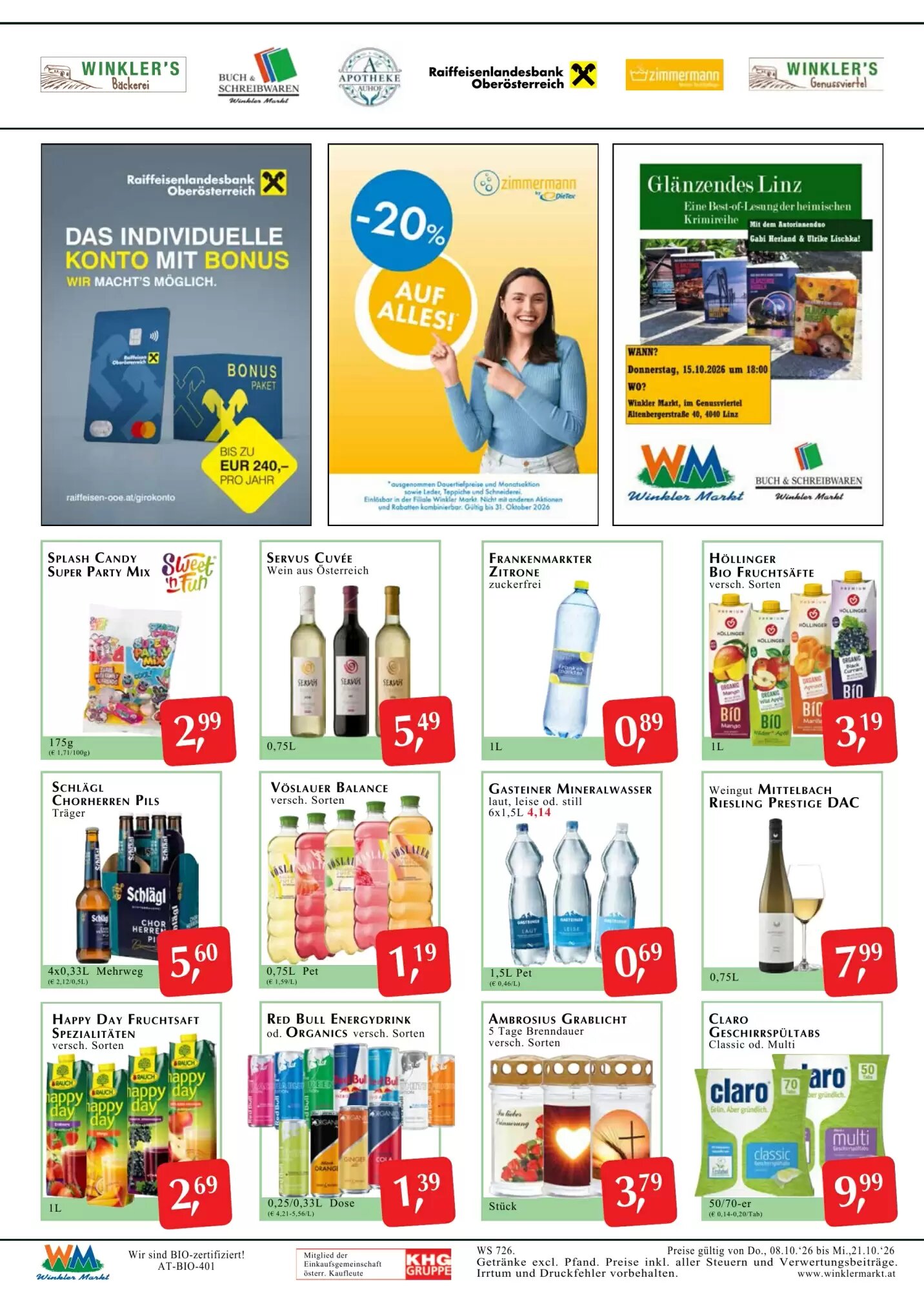Winkler Markt Flugblatt (ab 08.10.2026) - Angebote und Prospekt - Seite 4