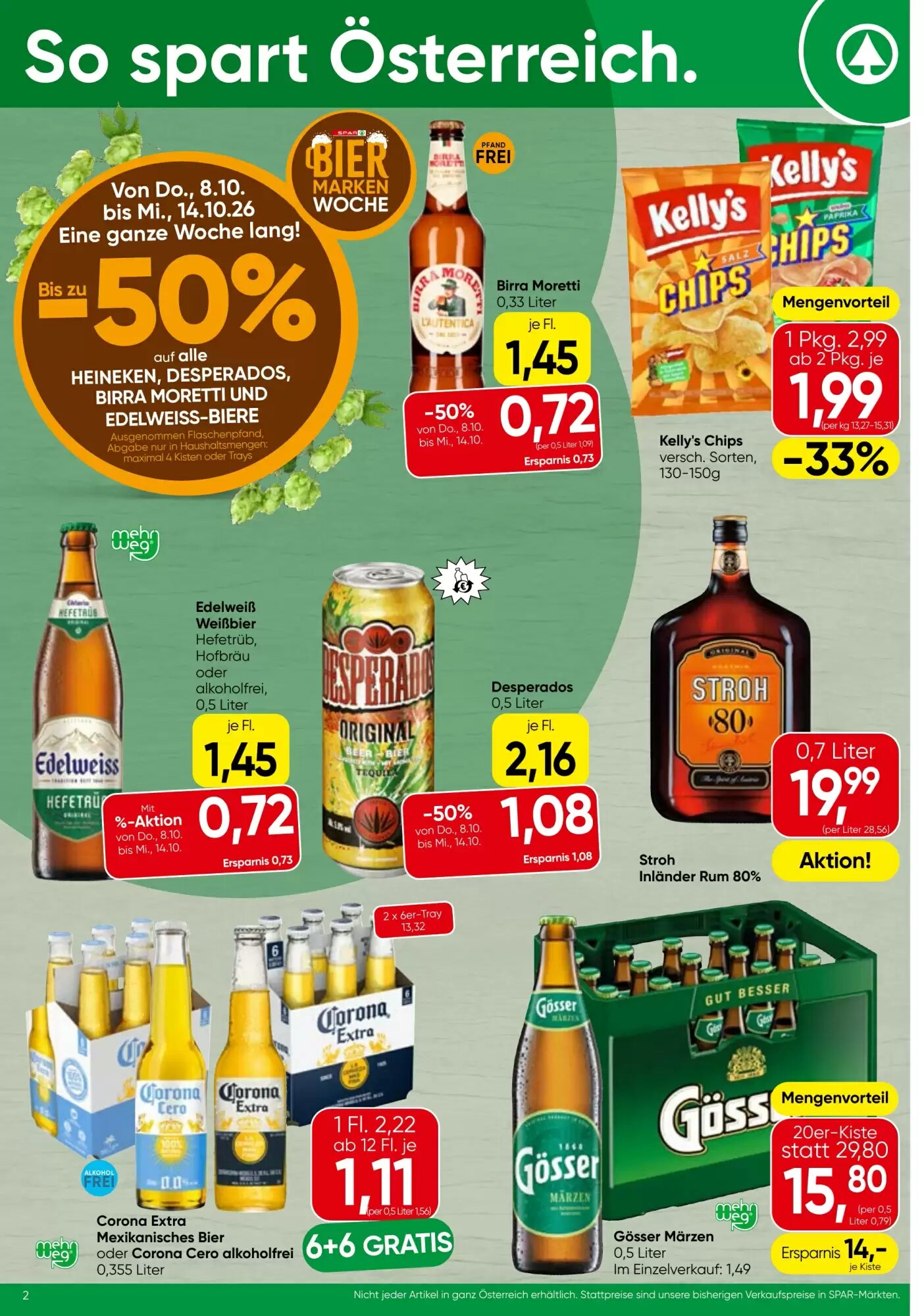Strasser Markt Flugblatt (ab 08.10.2026) - Angebote und Prospekt - Seite 2
