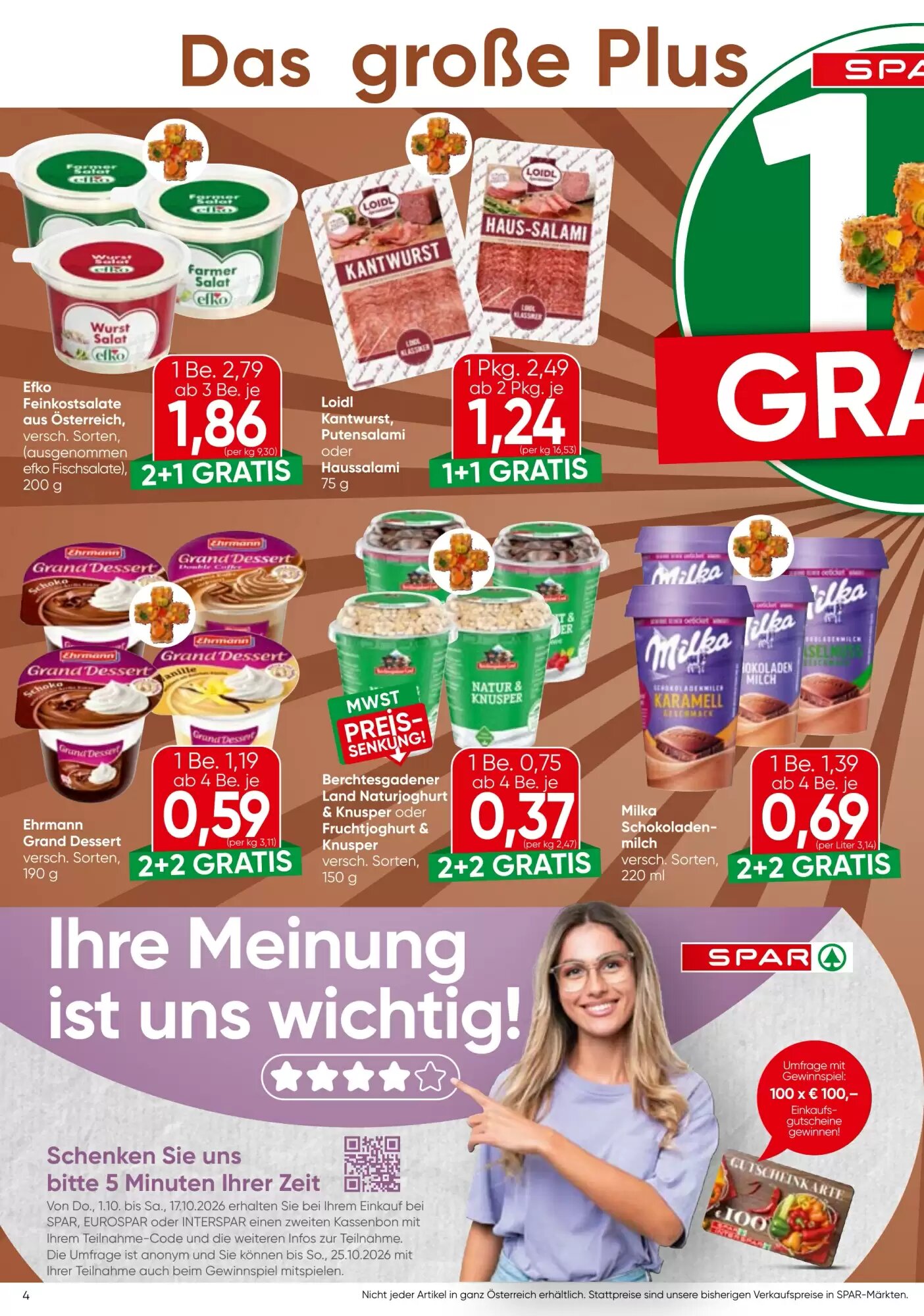 Strasser Markt Flugblatt (ab 08.10.2026) - Angebote und Prospekt - Seite 4