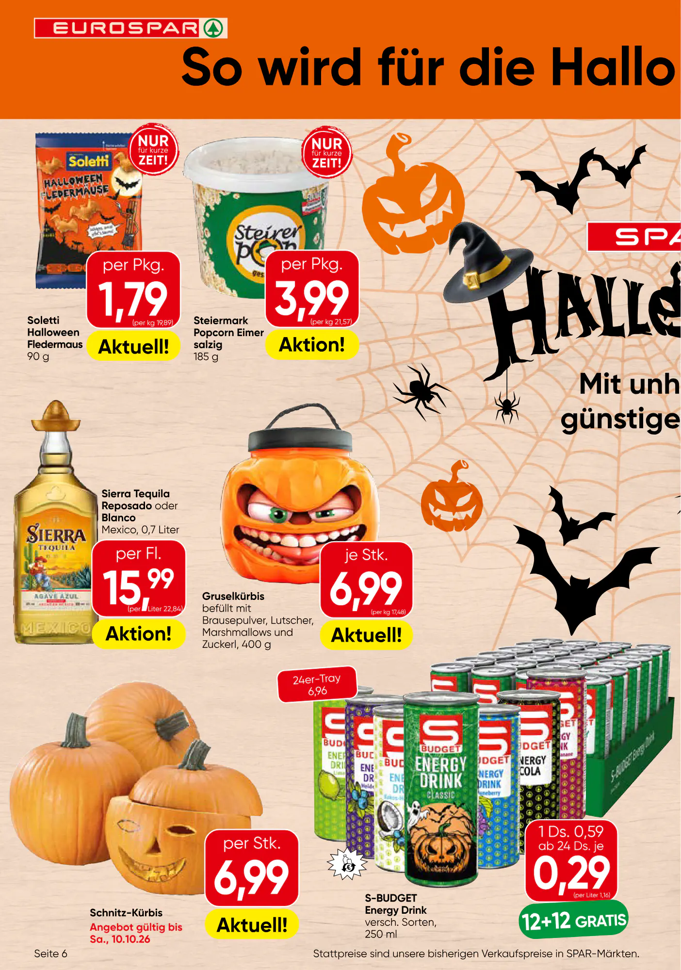 Eurospar Flugblatt (ab 08.10.2026) - Angebote und Prospekt - Seite 6