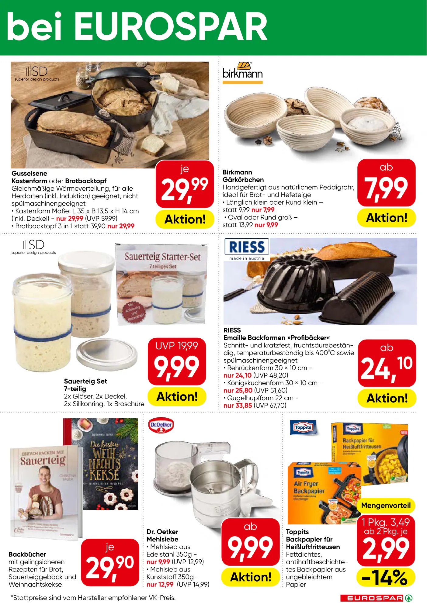 Eurospar Flugblatt (ab 08.10.2026) - Angebote und Prospekt - Seite 3
