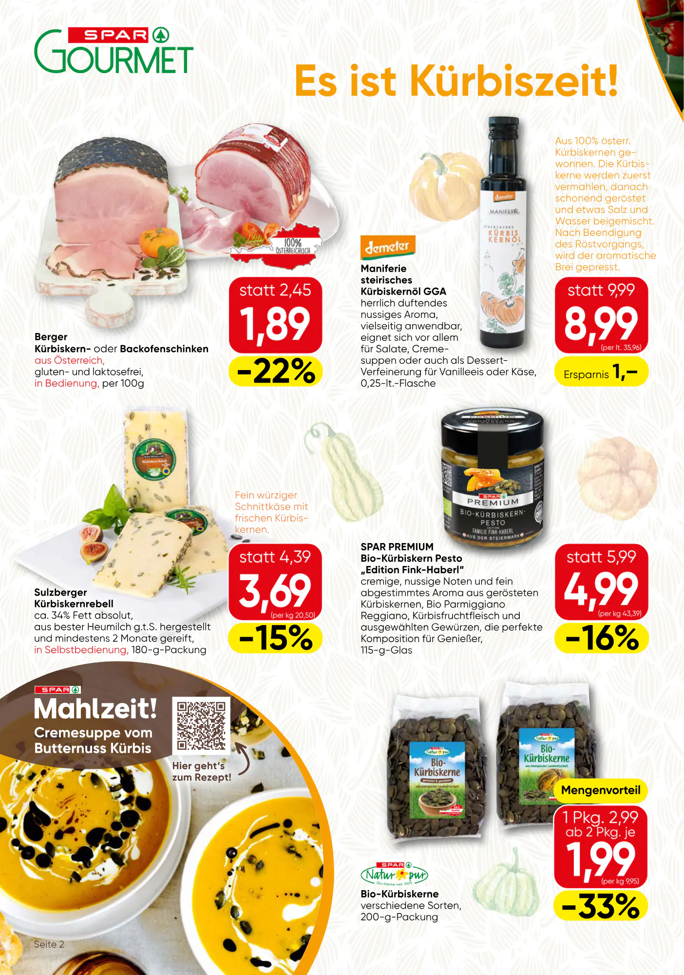 SPAR Gourmet Flugblatt (ab 08.10.2026) - Angebote und Prospekt - Seite 2