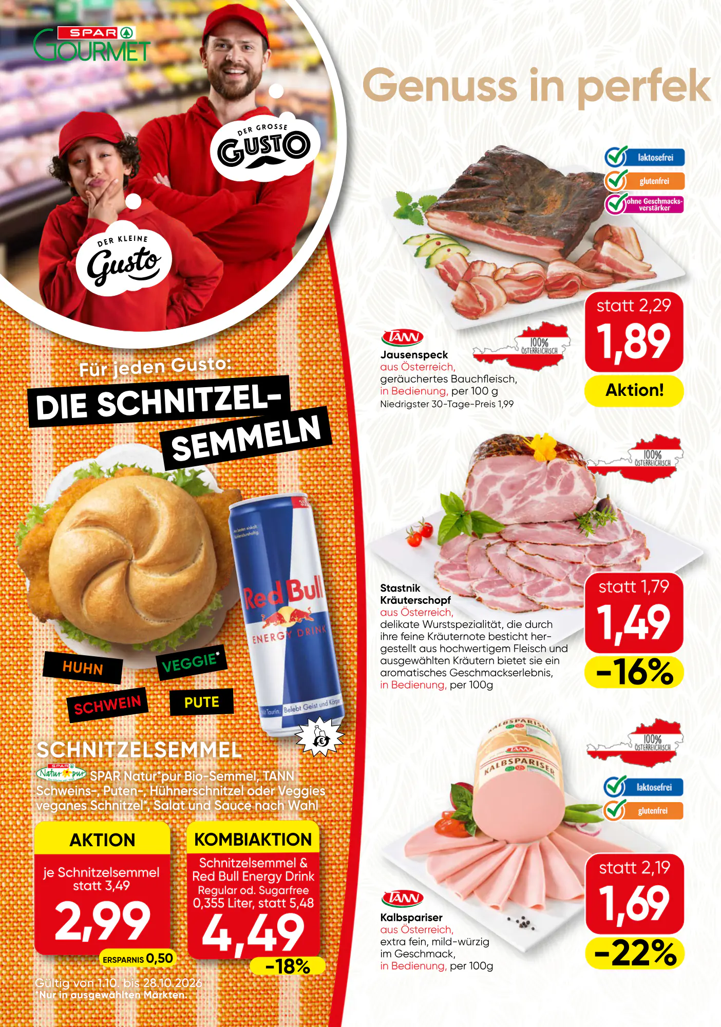 SPAR Gourmet Flugblatt (ab 08.10.2026) - Angebote und Prospekt - Seite 6