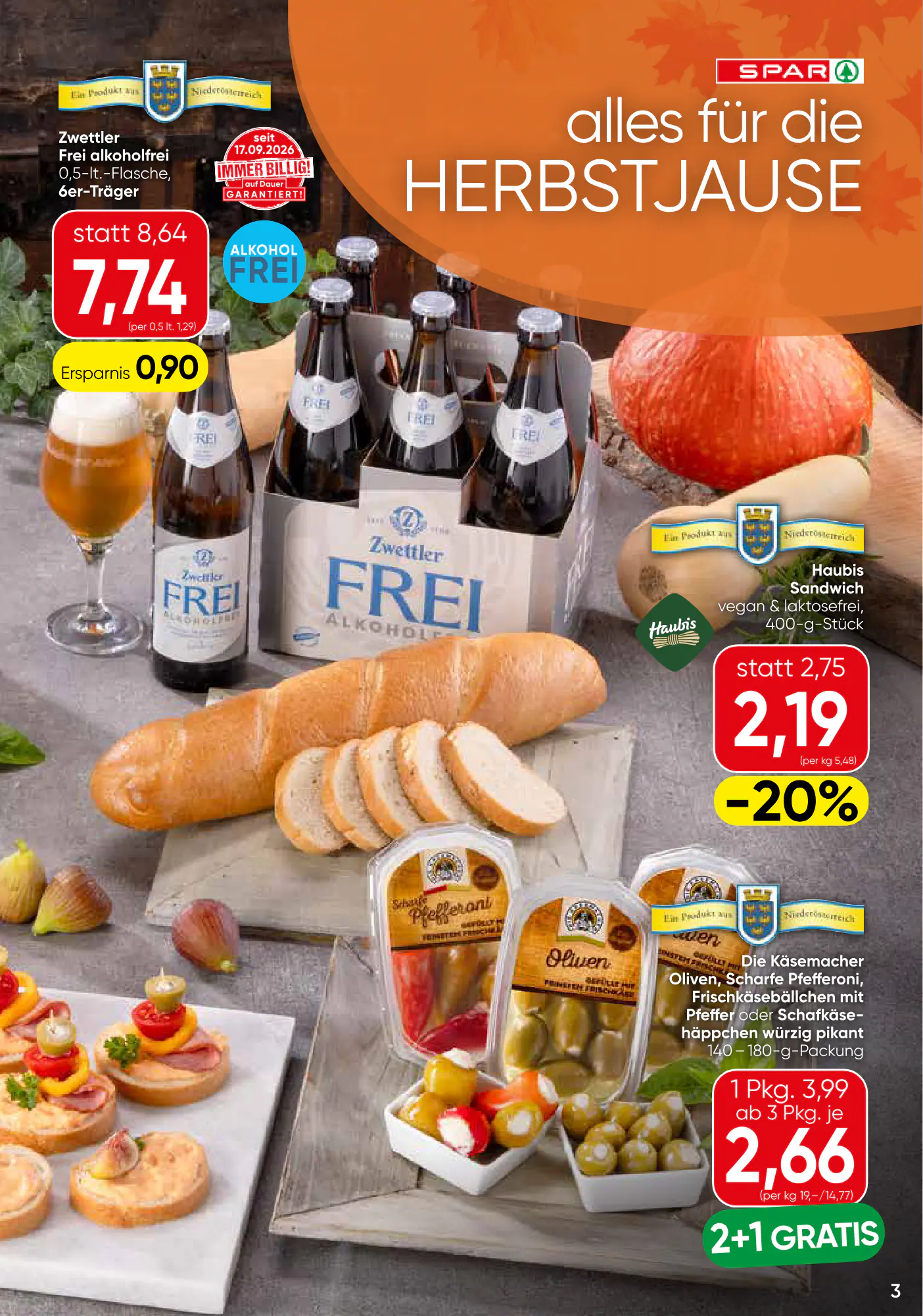 SPAR Gourmet Flugblatt (ab 08.10.2026) - Angebote und Prospekt - Seite 3