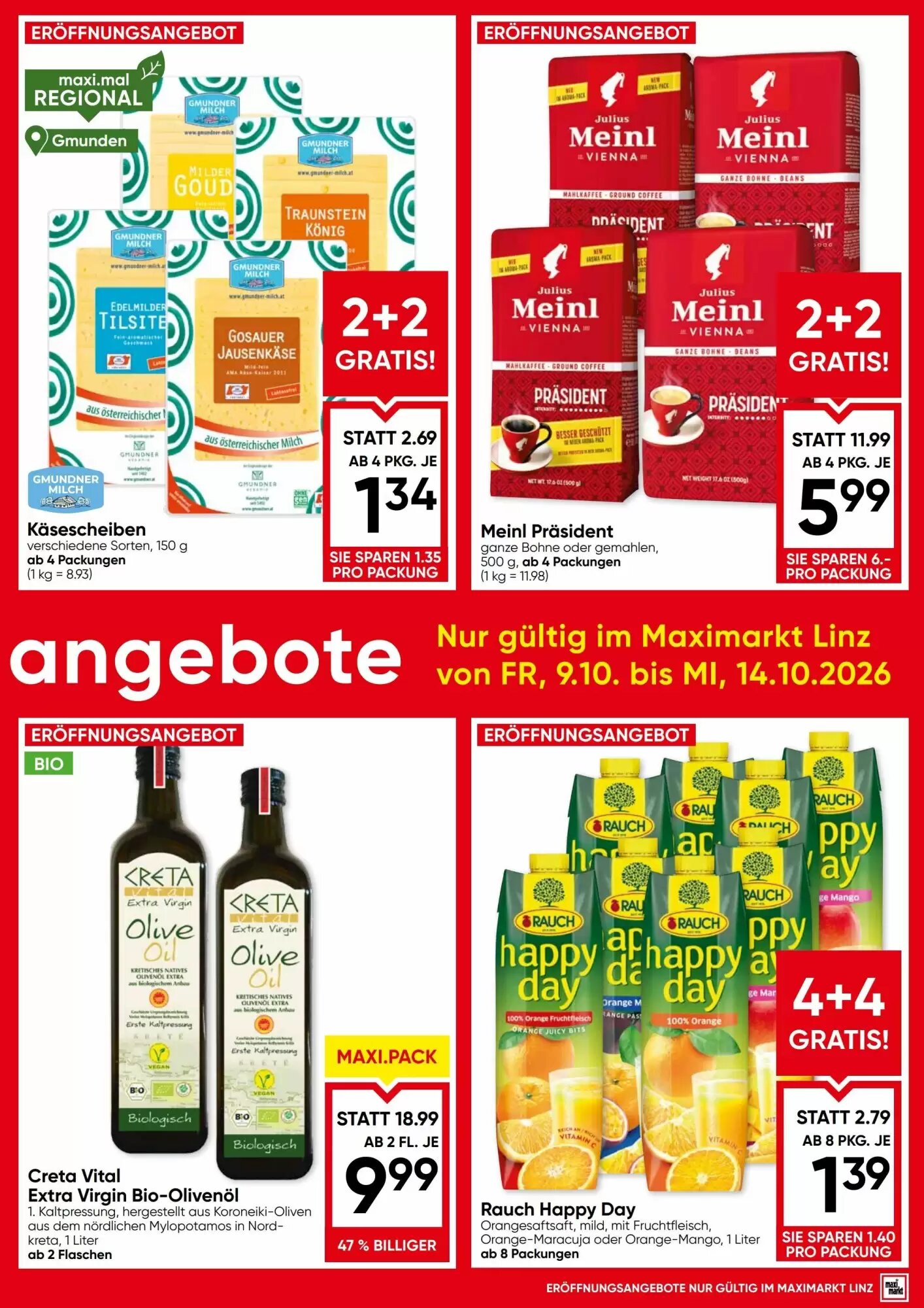 Maximarkt Flugblatt (ab 09.10.2026) - Angebote und Prospekt - Seite 3