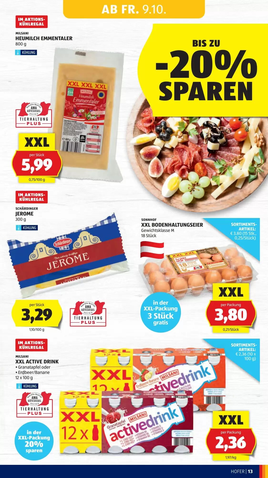 Hofer Flugblatt (ab 09.10.2026) - Angebote und Prospekt - Seite 21