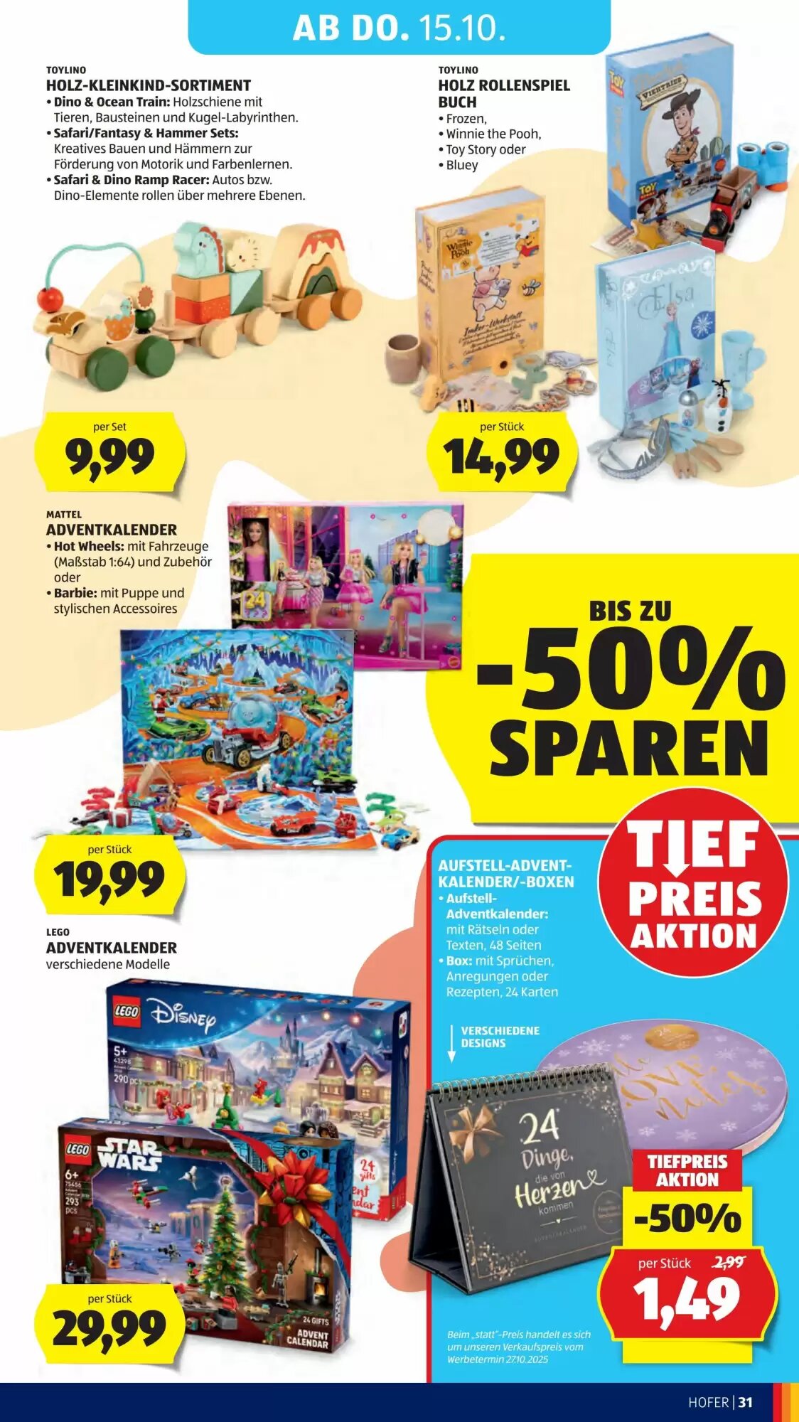Hofer Flugblatt (ab 09.10.2026) - Angebote und Prospekt - Seite 41