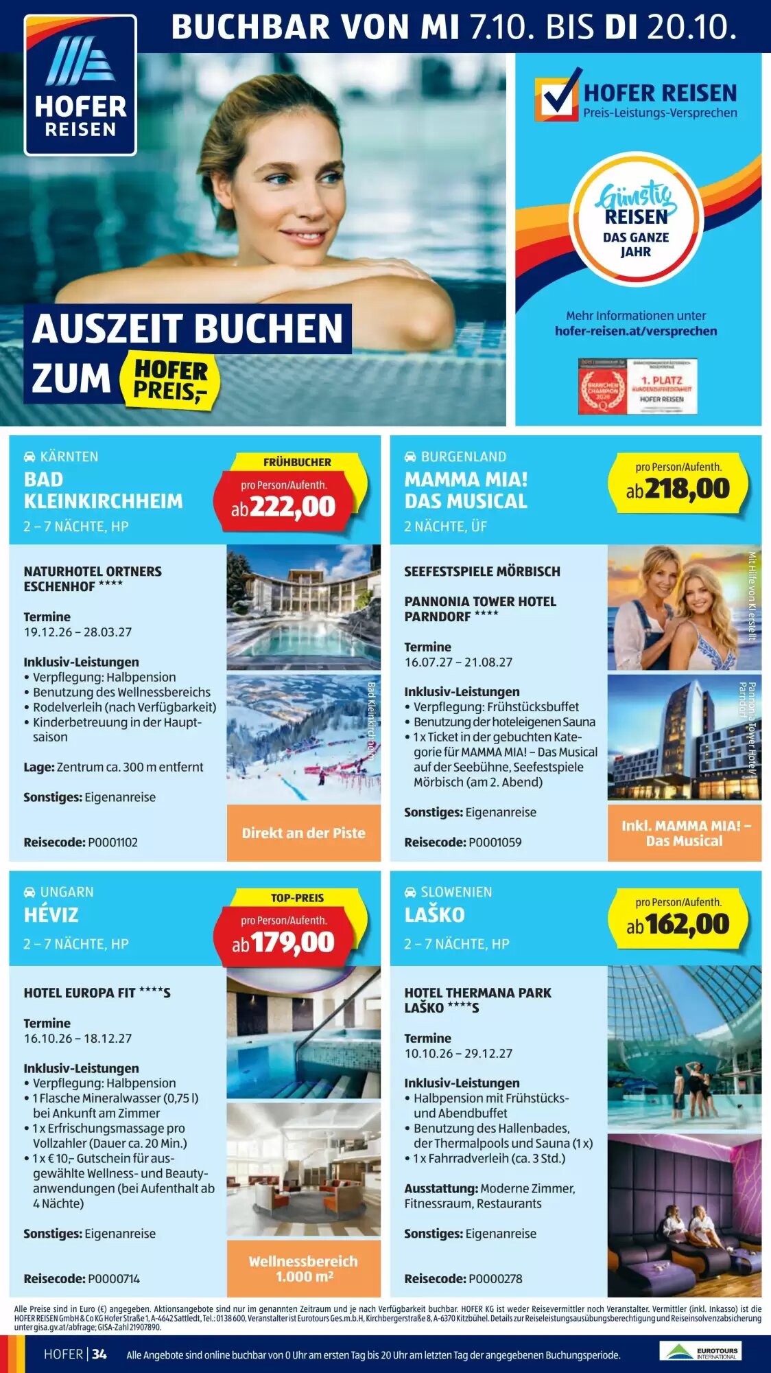Hofer Flugblatt (ab 09.10.2026) - Angebote und Prospekt - Seite 44