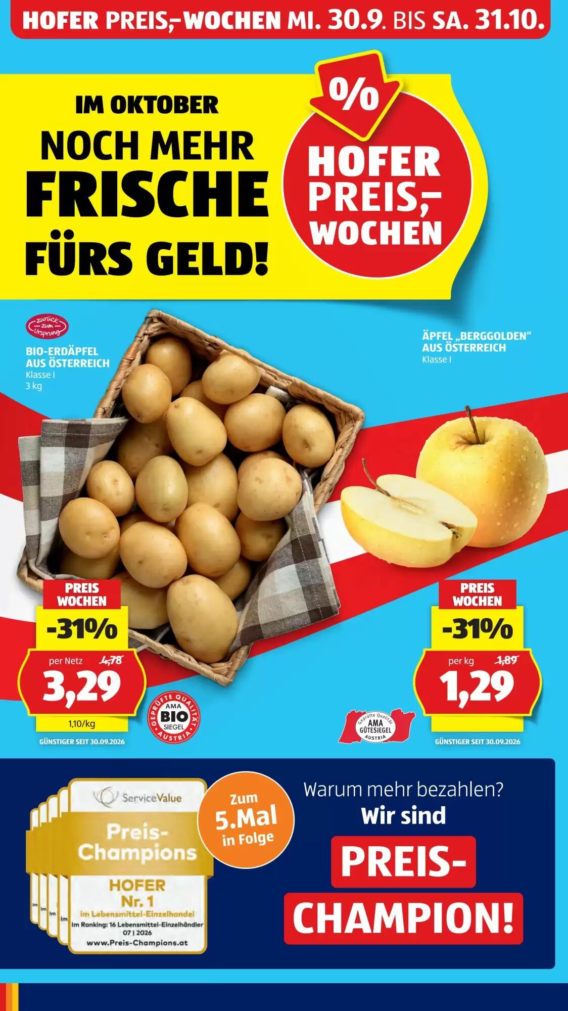 Hofer Flugblatt (ab 09.10.2026) - Angebote und Prospekt - Seite 8