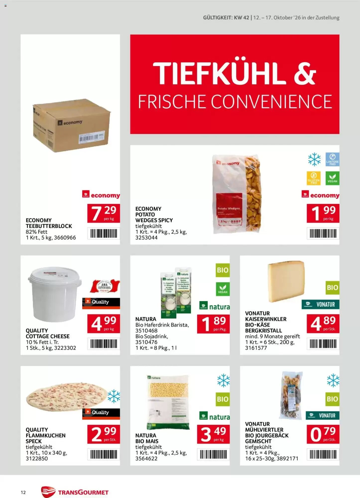 Transgourmet Flugblatt (ab 11.10.2026) - Angebote und Prospekt - Seite 12