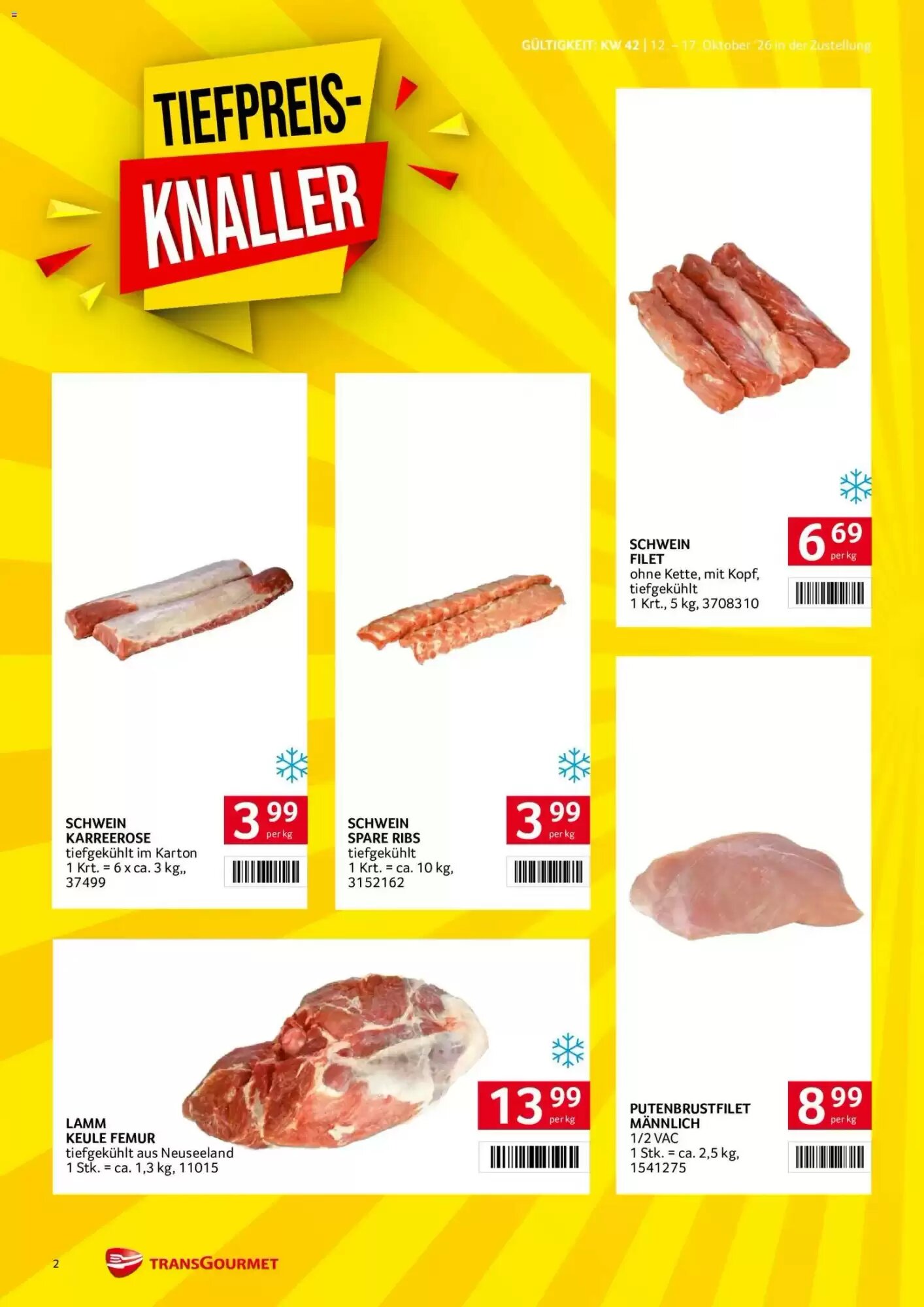 Transgourmet Flugblatt (ab 11.10.2026) - Angebote und Prospekt - Seite 2