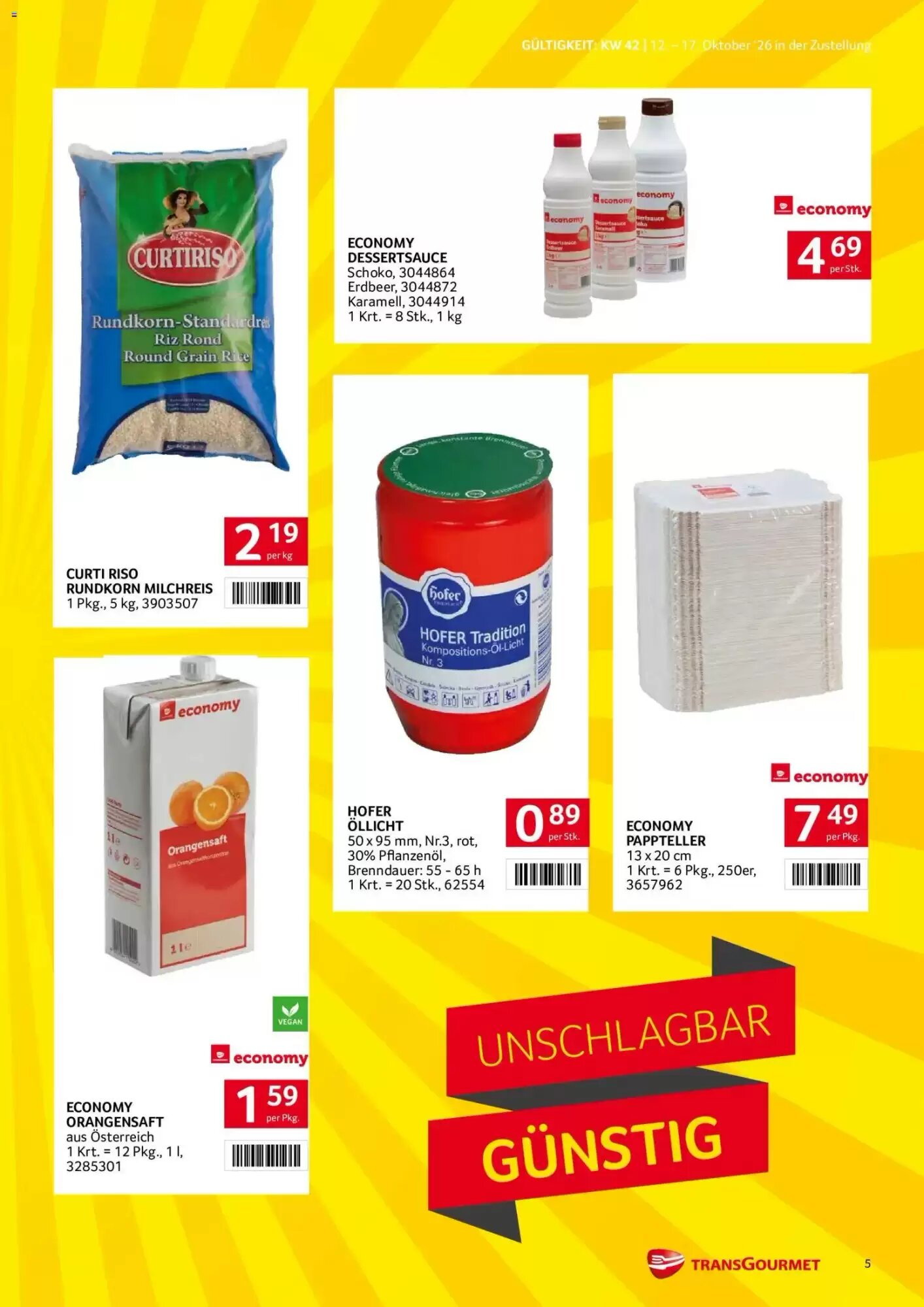 Transgourmet Flugblatt (ab 11.10.2026) - Angebote und Prospekt - Seite 5