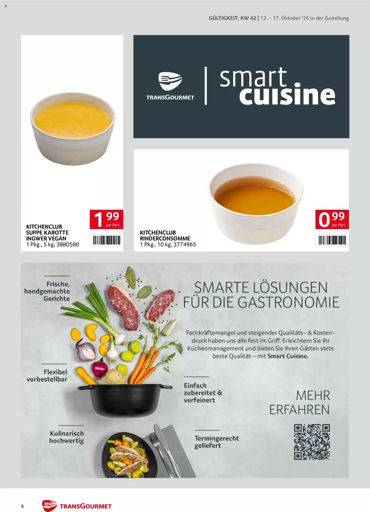 Transgourmet Flugblatt (ab 11.10.2026) - Angebote und Prospekt - Seite 6
