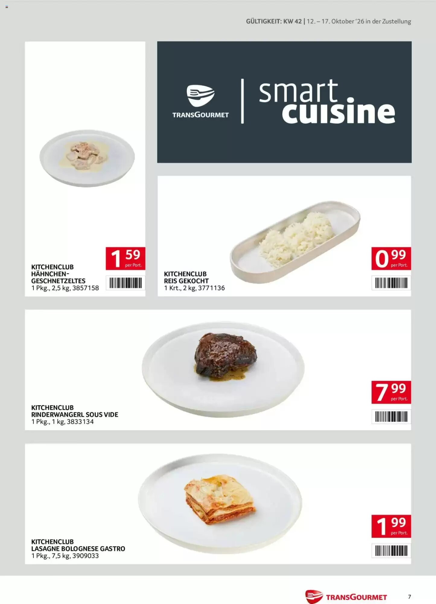 Transgourmet Flugblatt (ab 11.10.2026) - Angebote und Prospekt - Seite 7