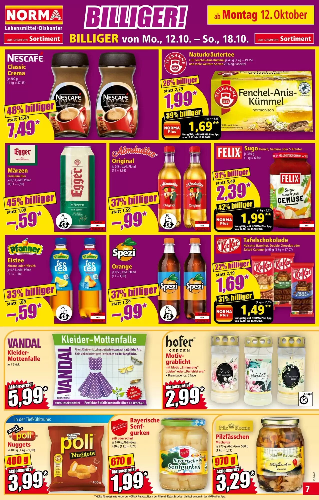 Norma Flugblatt (ab 12.10.2026) - Angebote und Prospekt - Seite 7