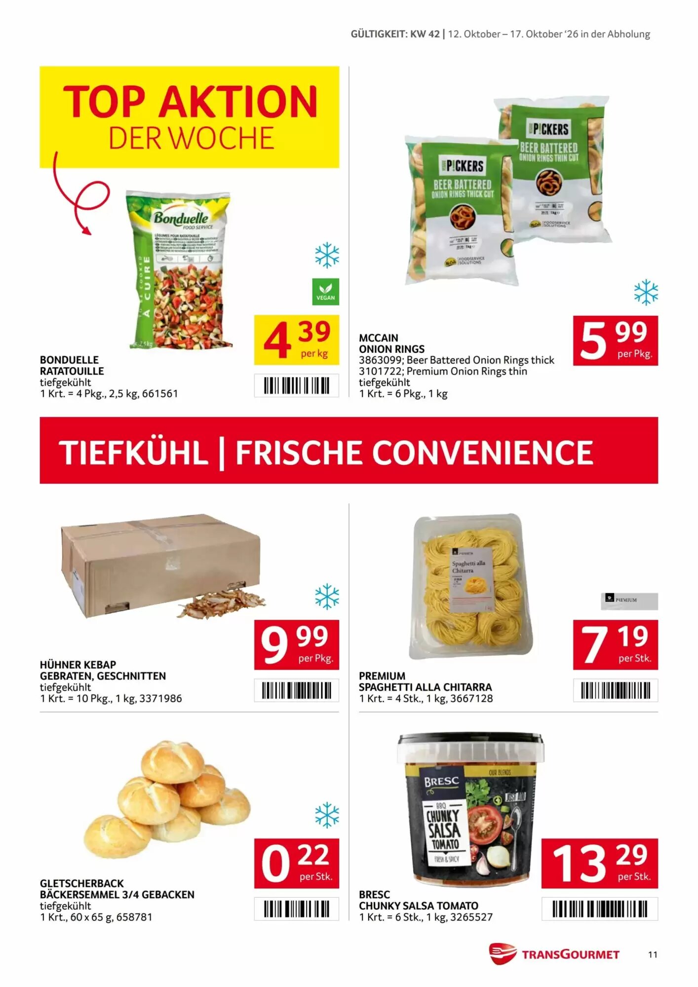 Transgourmet Flugblatt (ab 12.10.2026) - Angebote und Prospekt - Seite 11