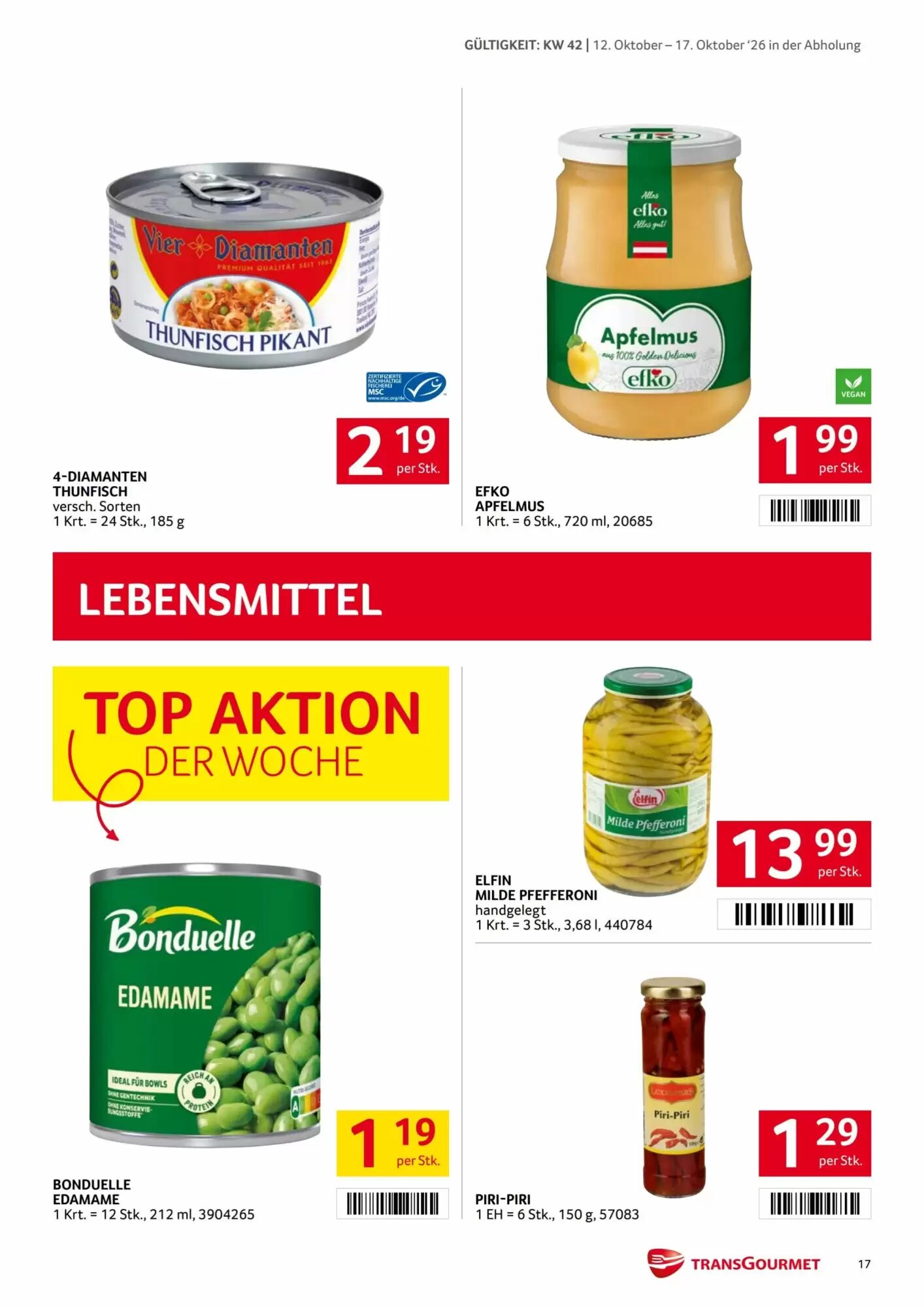Transgourmet Flugblatt (ab 12.10.2026) - Angebote und Prospekt - Seite 16