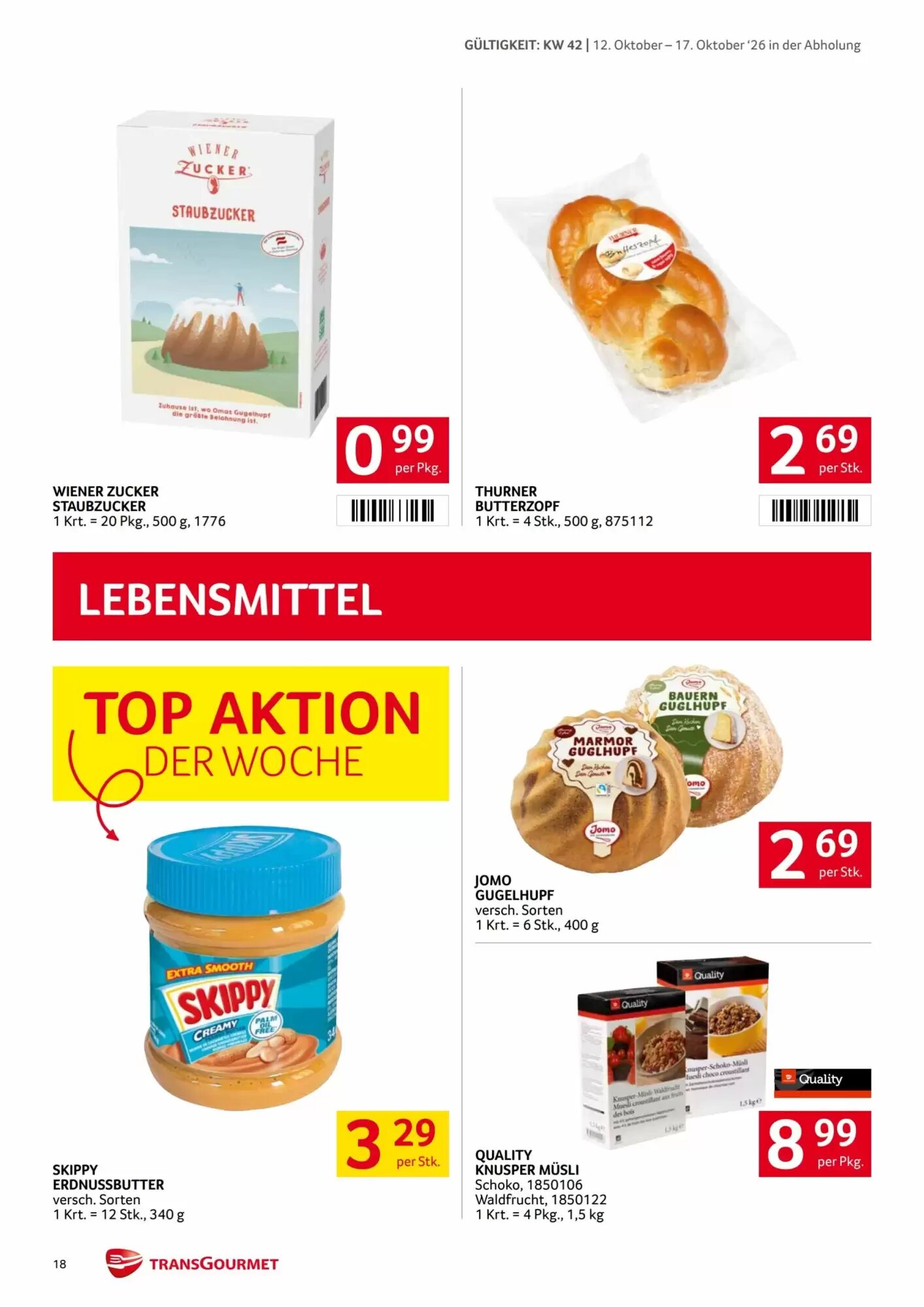 Transgourmet Flugblatt (ab 12.10.2026) - Angebote und Prospekt - Seite 17