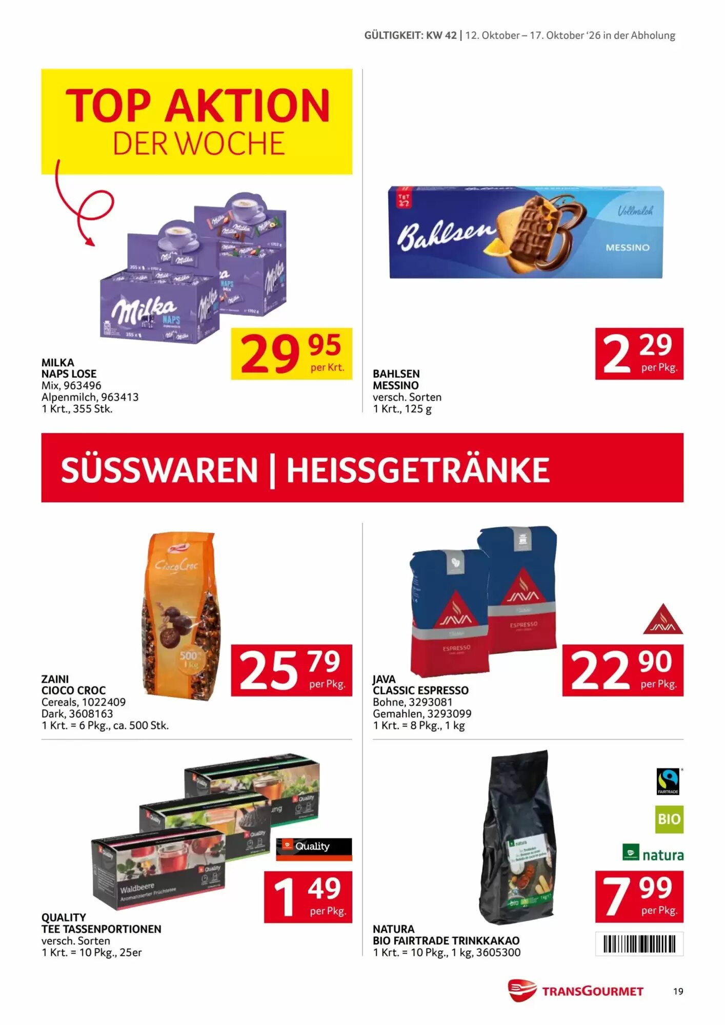 Transgourmet Flugblatt (ab 12.10.2026) - Angebote und Prospekt - Seite 18