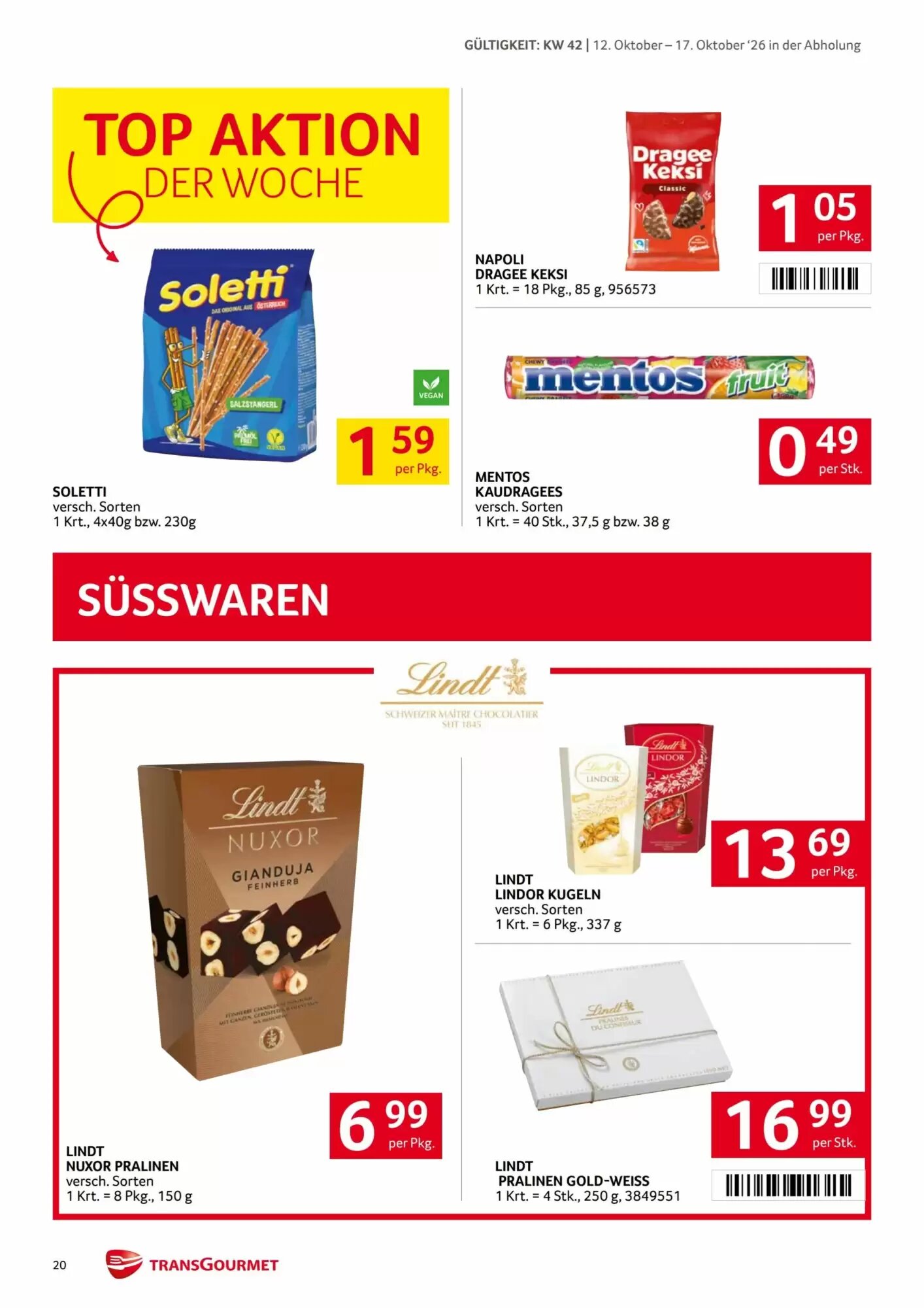 Transgourmet Flugblatt (ab 12.10.2026) - Angebote und Prospekt - Seite 19