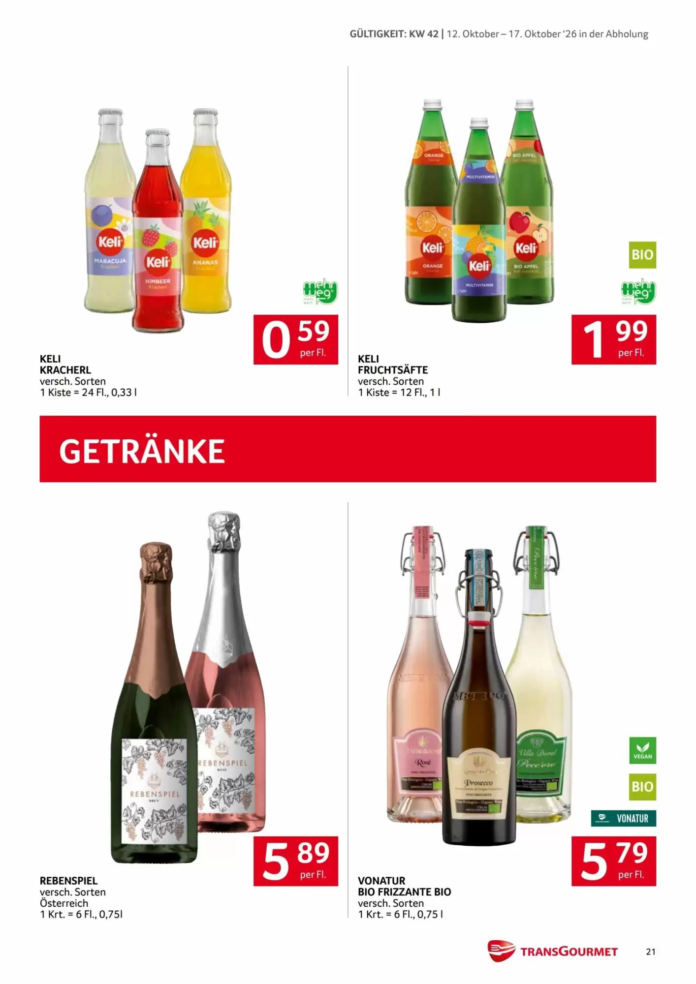 Transgourmet Flugblatt (ab 12.10.2026) - Angebote und Prospekt - Seite 20