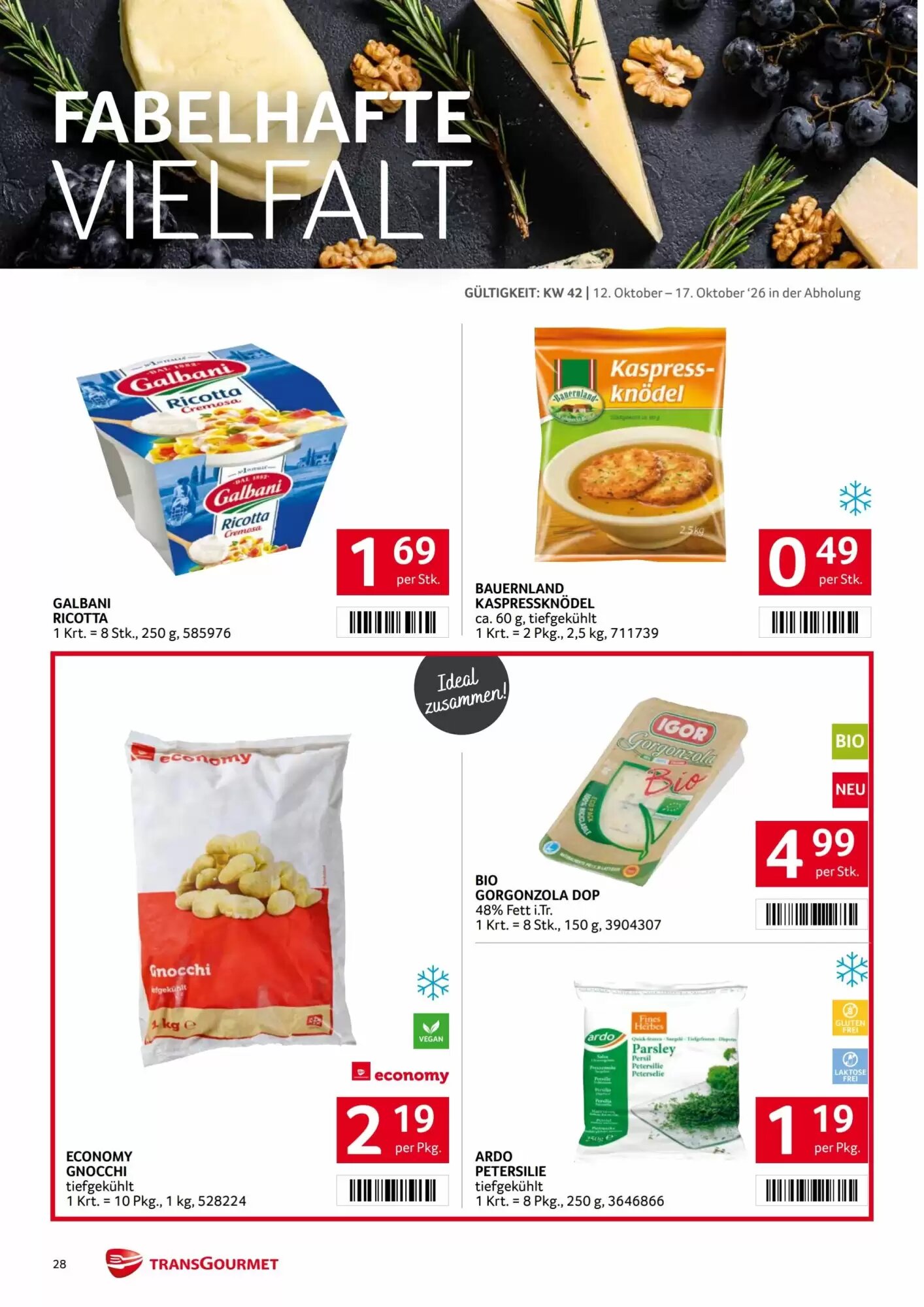 Transgourmet Flugblatt (ab 12.10.2026) - Angebote und Prospekt - Seite 27